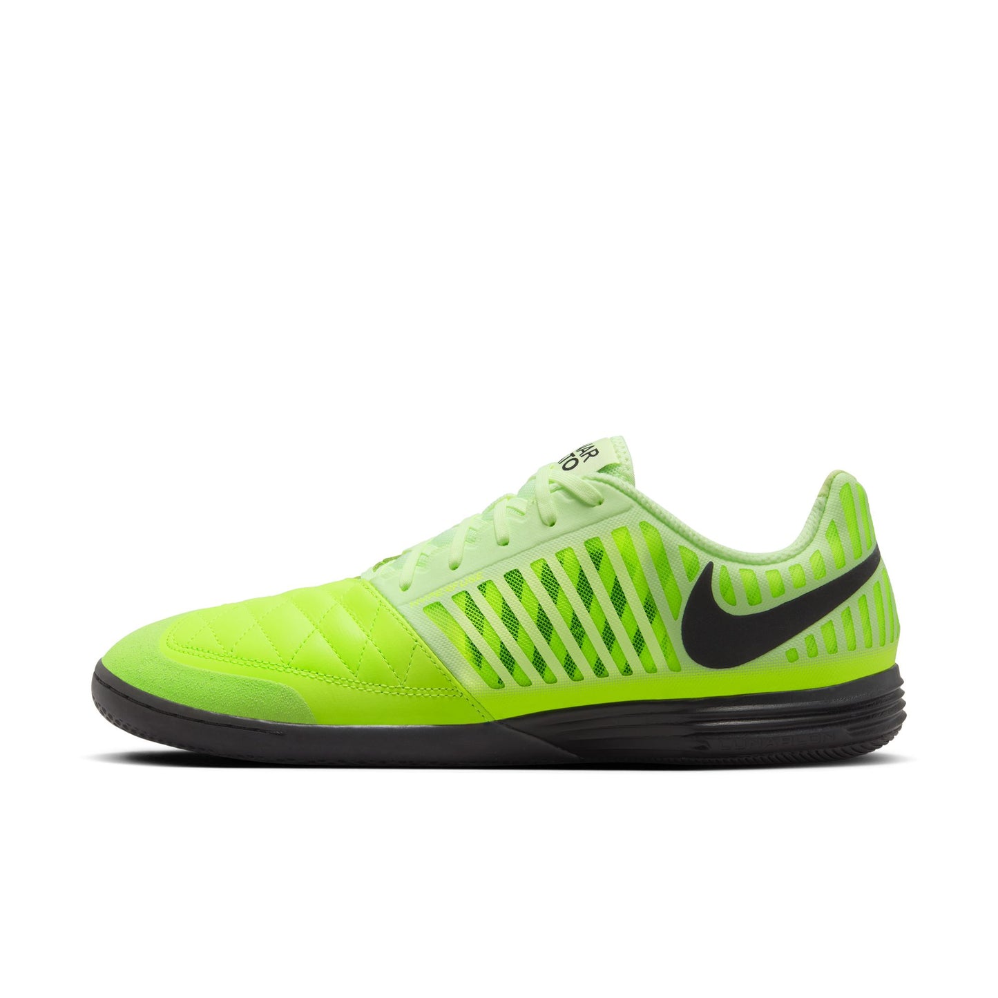 Nike Lunargato II IN Indoor Soccer Shoes - Black/ Volt