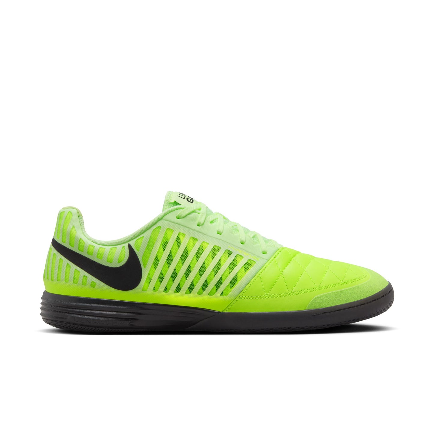 Nike Lunargato II IN Indoor Soccer Shoes - Black/ Volt