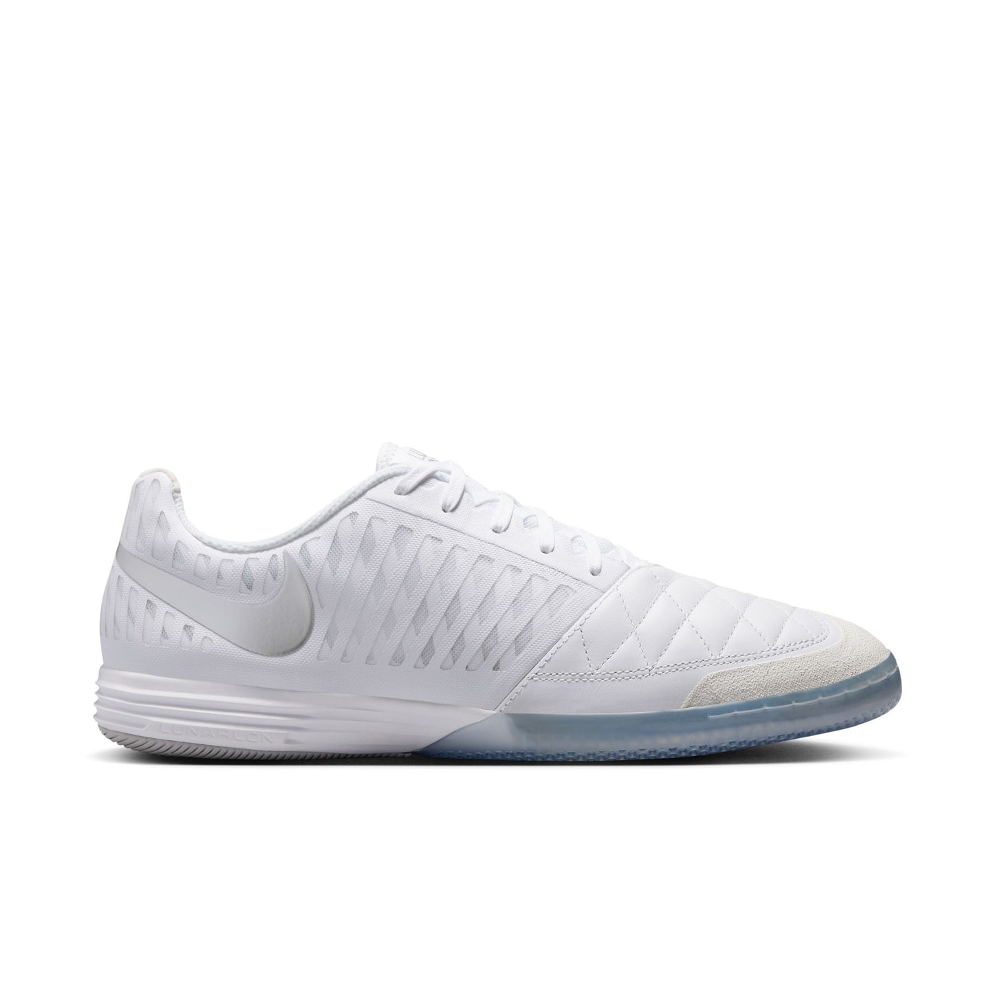 Nike Lunargato II IN Indoor Soccer Shoes - White/ White Chrome