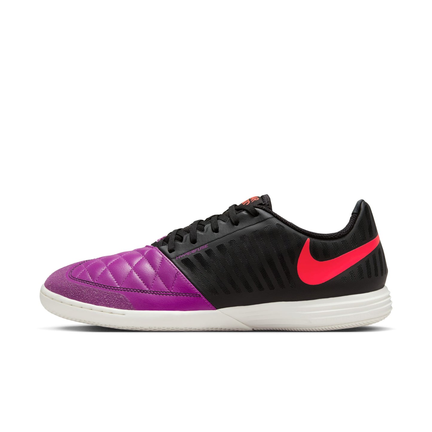 Nike Lunargato II IN Indoor Soccer Shoes - Bold Berry/ Bright Crimson