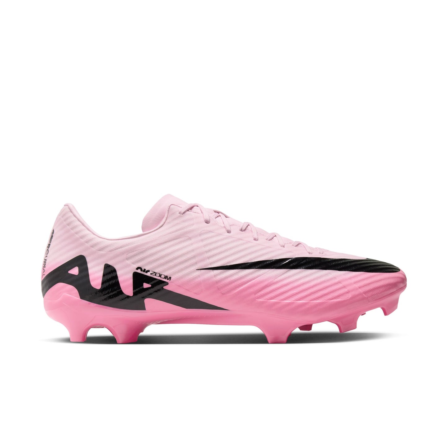 Nike Air Zoom Mercurial Vapor 15 Academy FG/MG Soccer Cleat - Pink Foam/Black