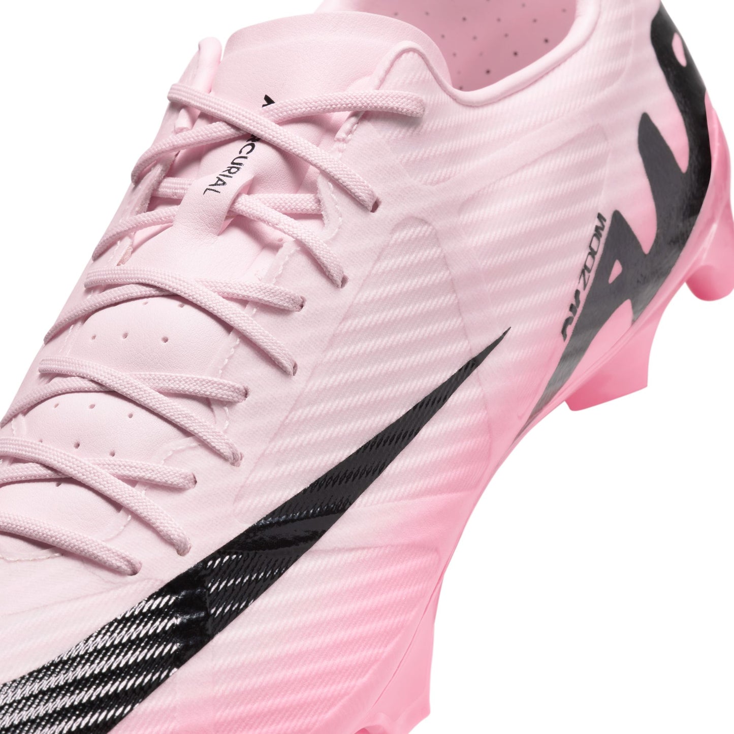Nike Air Zoom Mercurial Vapor 15 Academy FG/MG Soccer Cleat - Pink Foam/Black