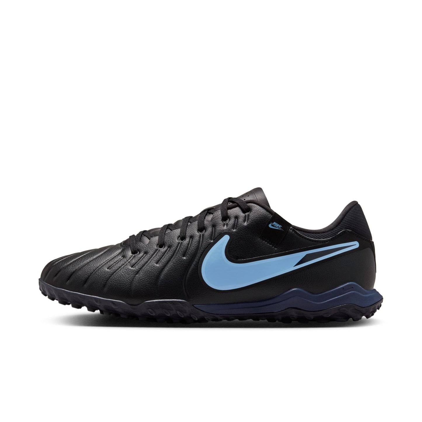 Nike Tiempo Legend 10 Academy TF Turf Soccer Shoes - Black/ Black
