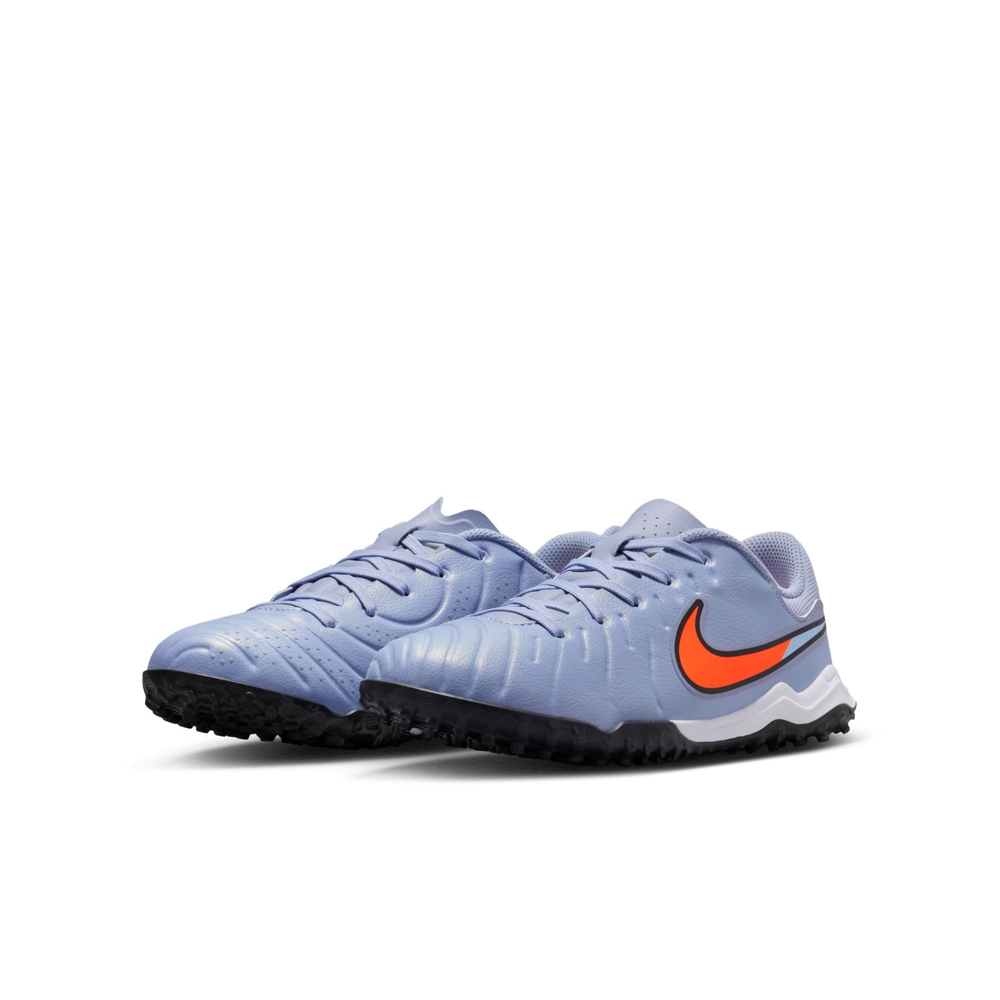 Nike Junior Tiempo Legend 10 Academy TF Turf Soccer Shoes - Blue Eclipse/Black