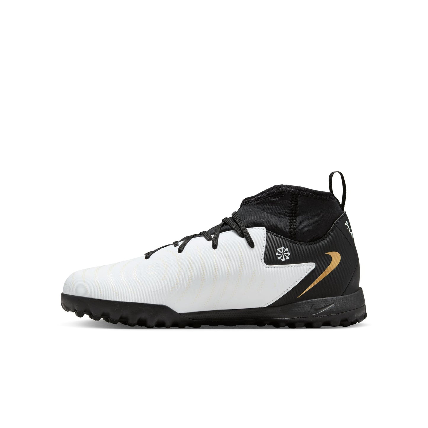 Nike Junior Phantom II Academy TF Turf Soccer Cleats - Lemonade/ Black