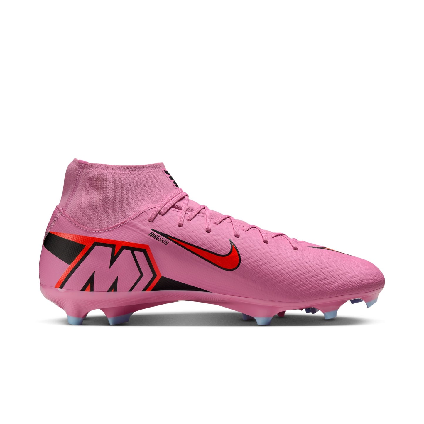 Nike Air Zoom Mercurial Superfly 10 Academy FG Firm Soccer Shoes - Magic Flamingo/ Black Total Crimson
