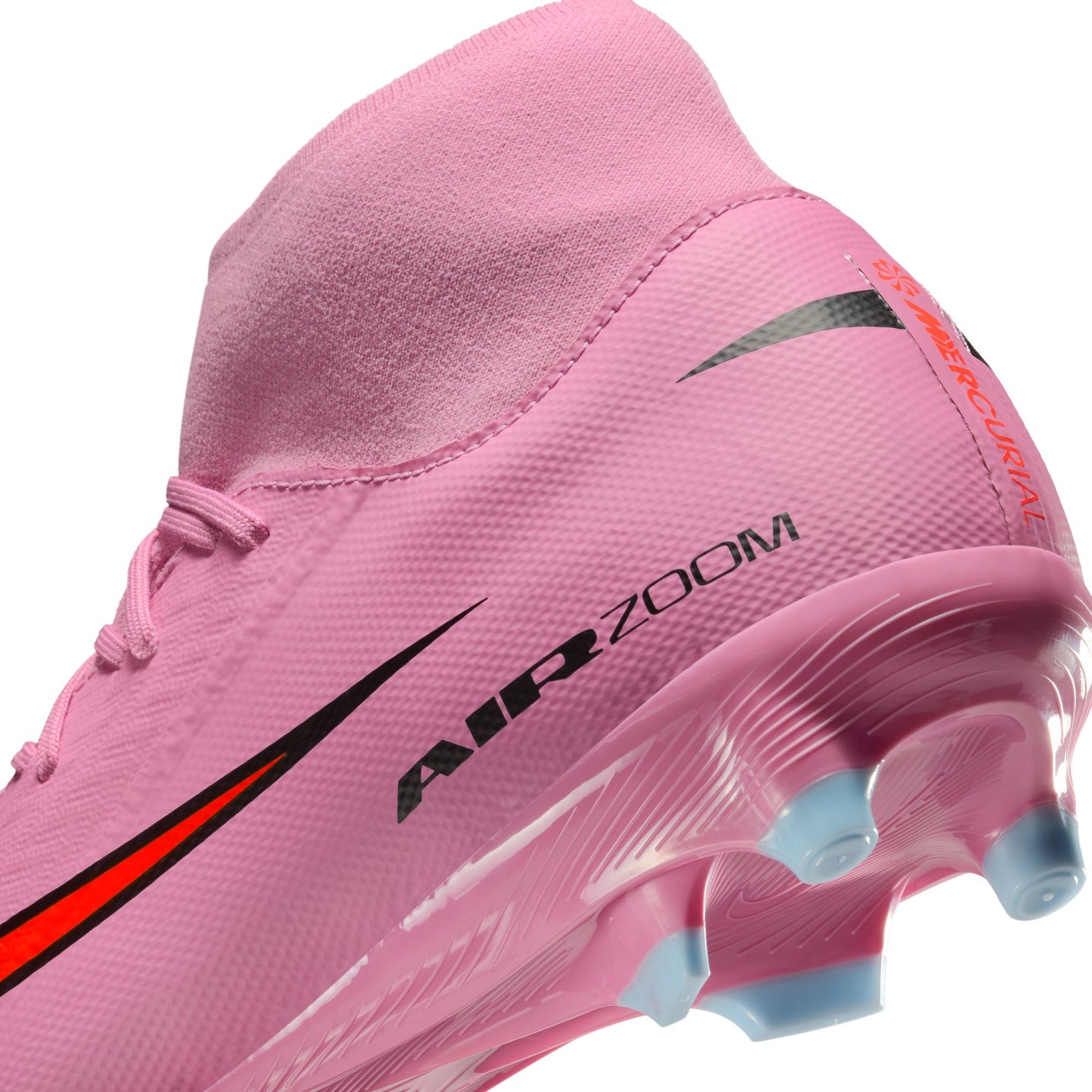Nike Air Zoom Mercurial Superfly 10 Academy FG Firm Soccer Shoes - Magic Flamingo/ Black Total Crimson