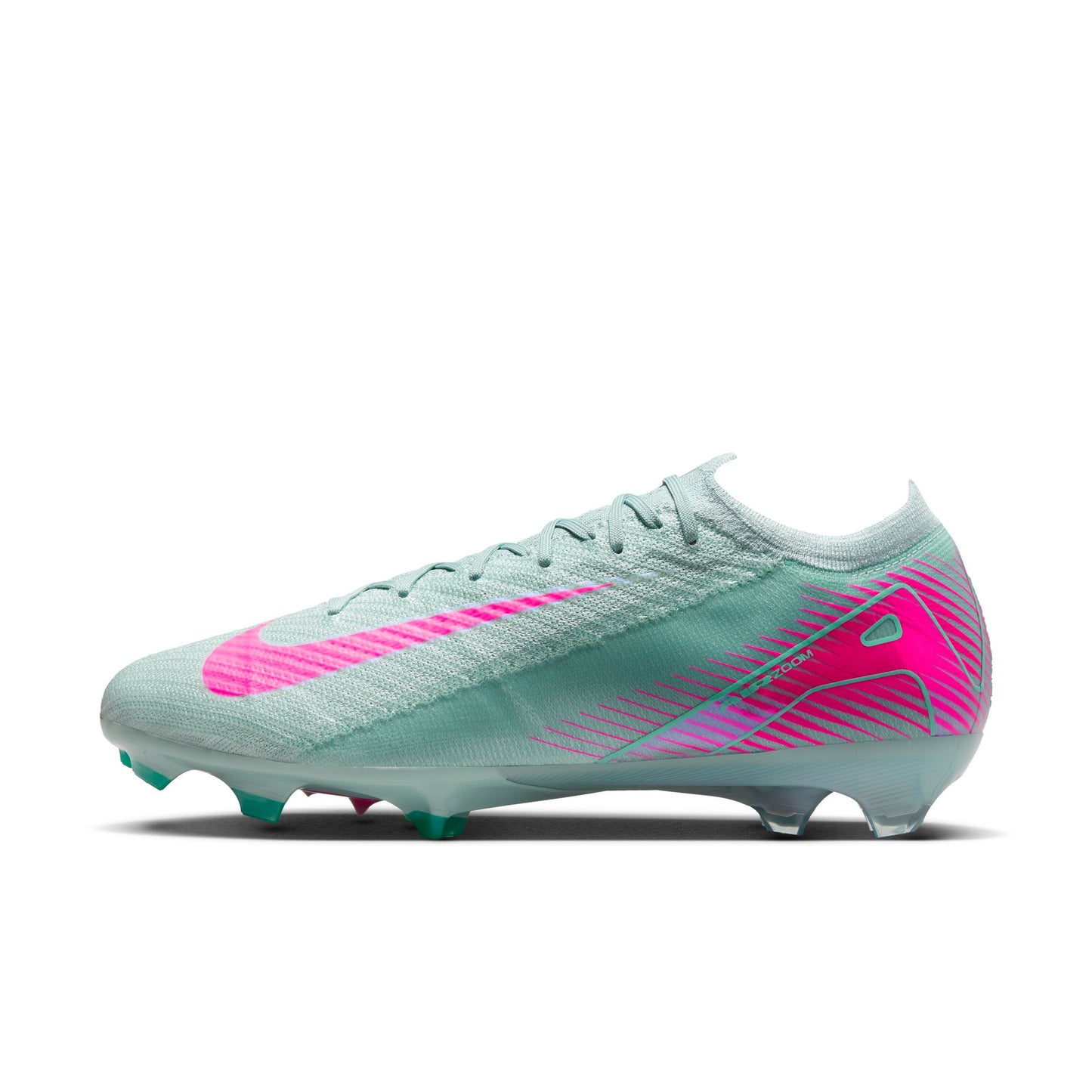 Nike Zoom Mercurial Vapor 16 Elite FG Soccer Cleats - Ocean Cube/ Pink Blast