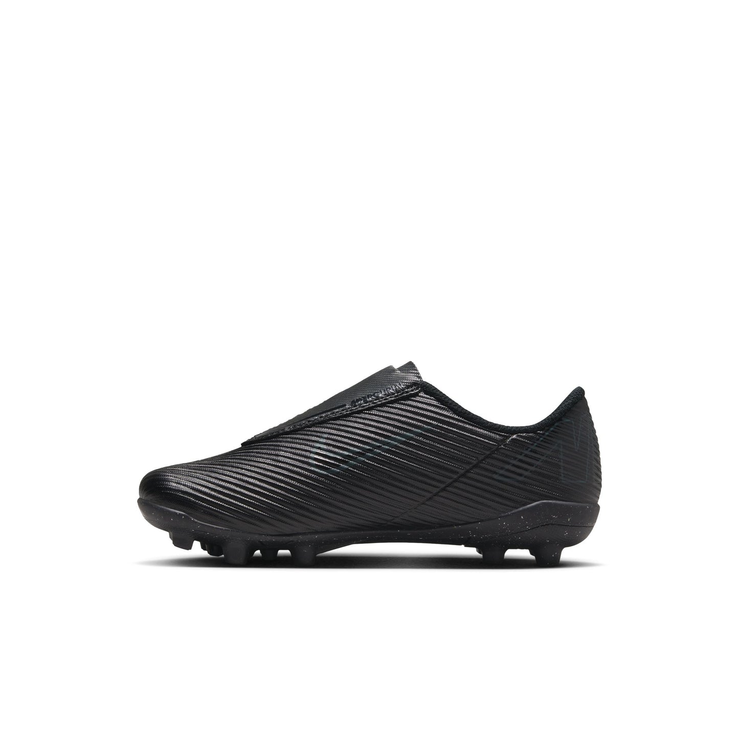 Nike Junior Mercurial Vapor 16 Club FG/MG Firm Ground/Multi Ground PS (V) Soccer Cleat - Black/ Black Deep Jungle