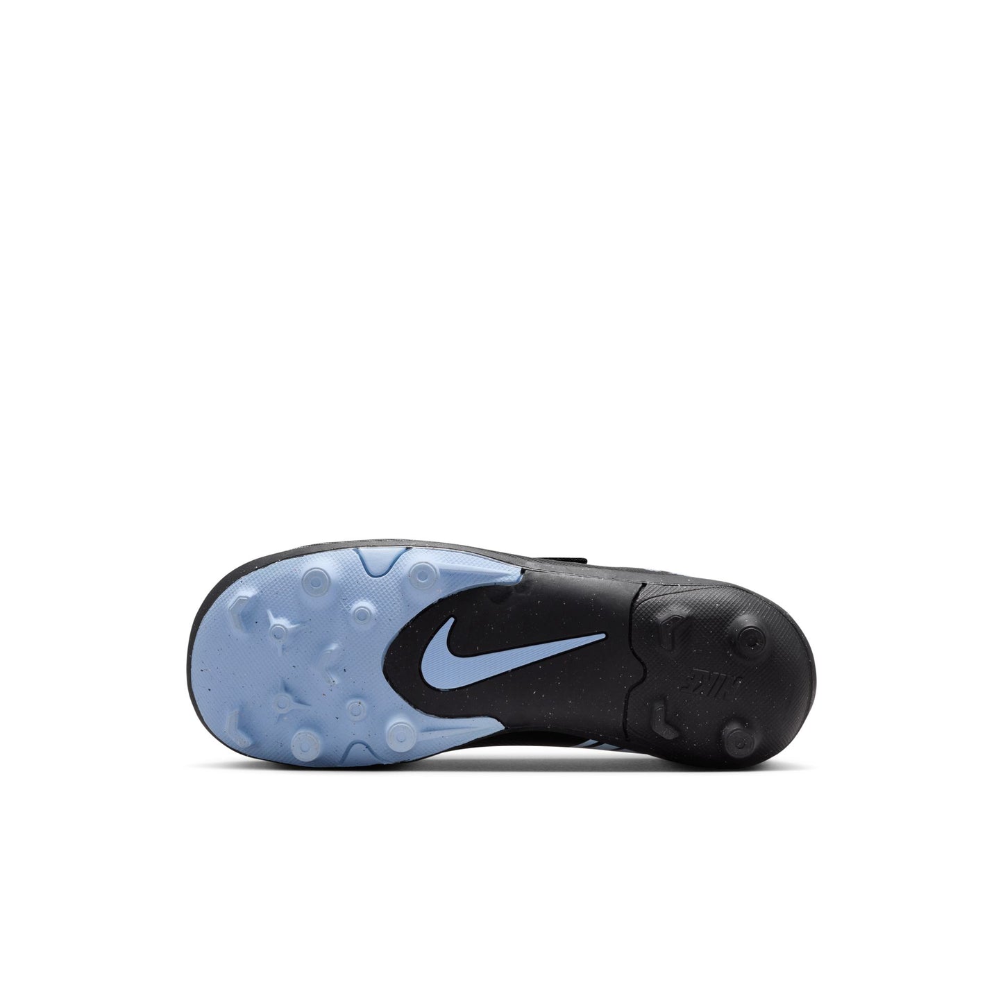 Nike Junior Mercurial Vapor 16 Club MG Multi Ground PS (V) Soccer Shoes- Black/Ice Blue