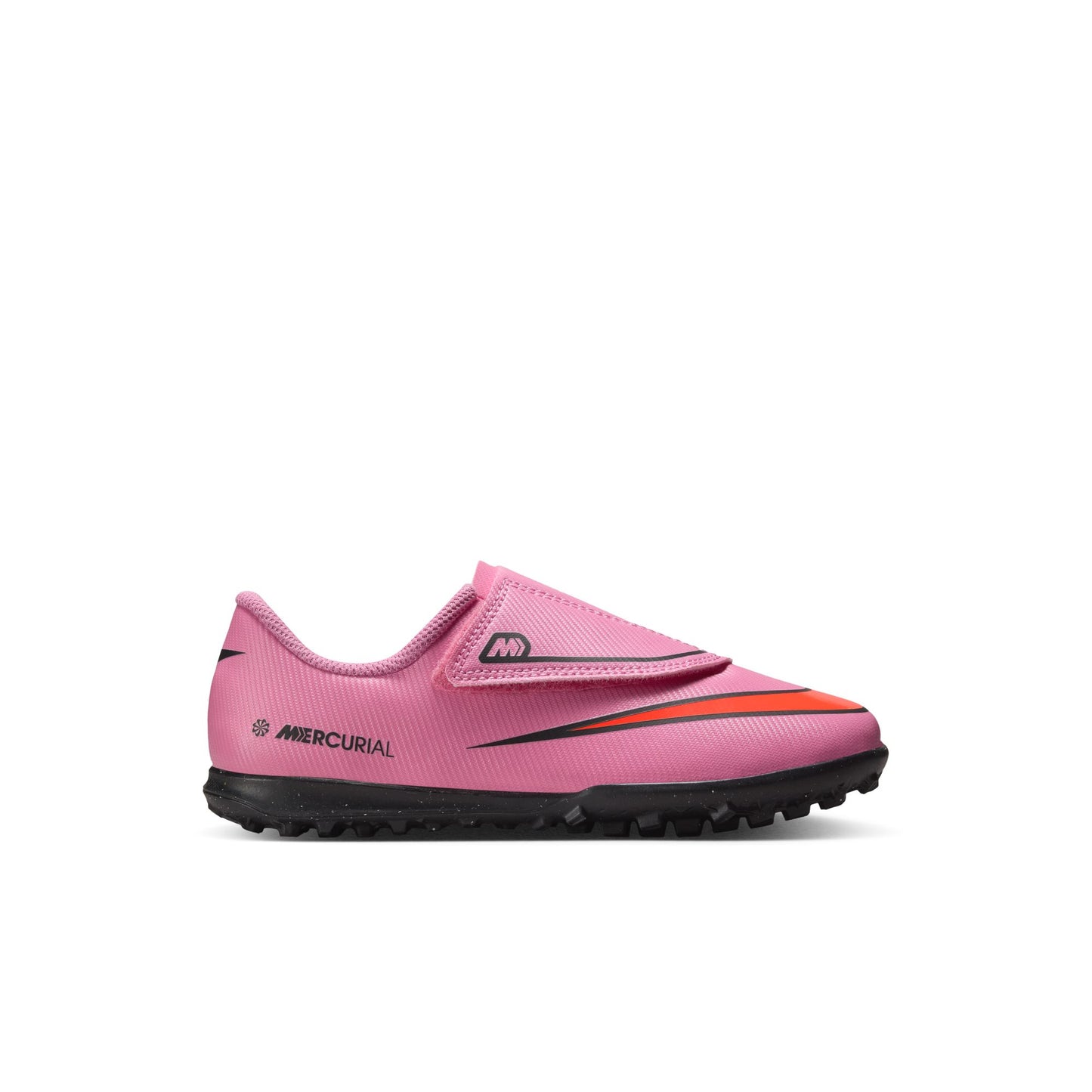 Nike Jr. Mercurial Vapor 16 TF Turf Soccer Shoes - Magic Flamingo/Black-Total Crimson