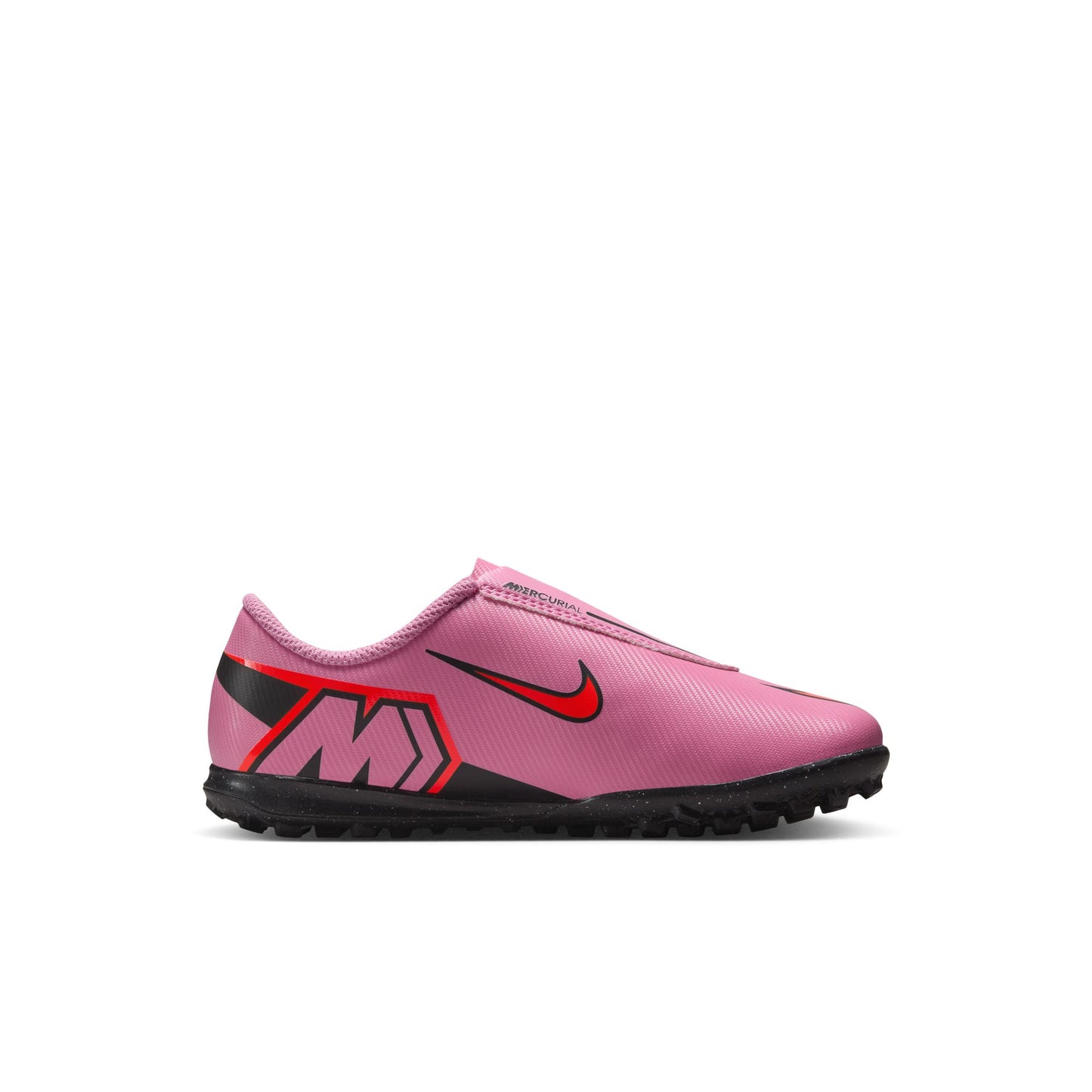 Nike Jr. Mercurial Vapor 16 TF Turf Soccer Shoes - Magic Flamingo/Black-Total Crimson