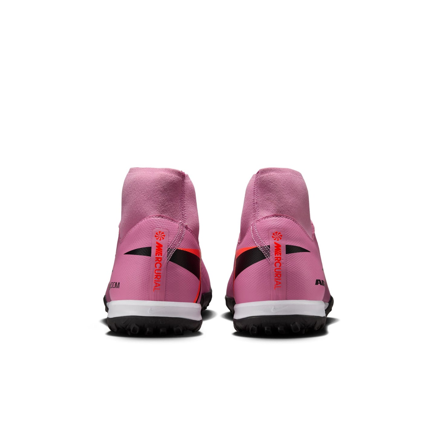 Nike Air Zoom Mercurial Superfly 10 Academy TF Turf Soccer Shoes - Magic Flamingo/ Black Total Crimson