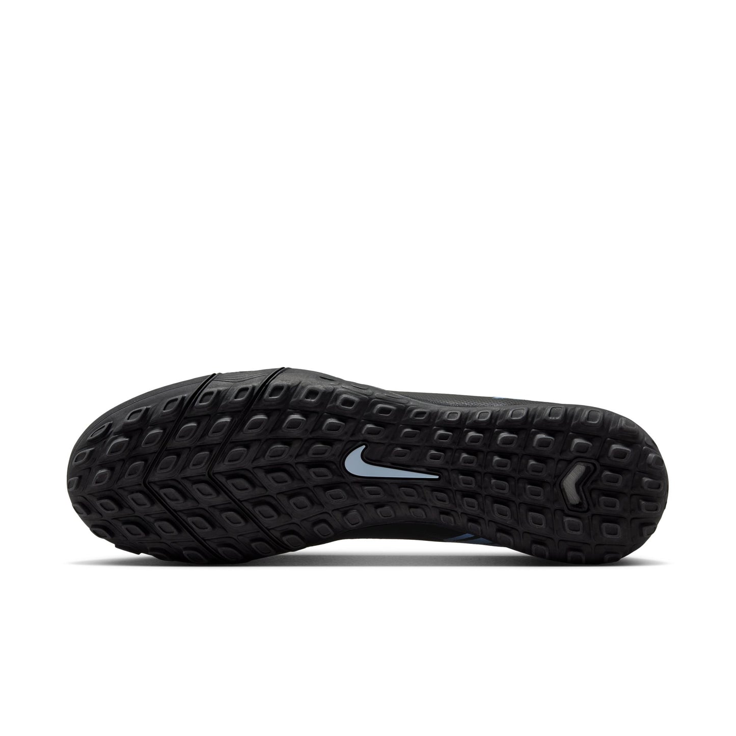 Nike Zoom Mercurial Vapor 16 Academy TF Turf Soccer Shoes- Black/ Ice Blue