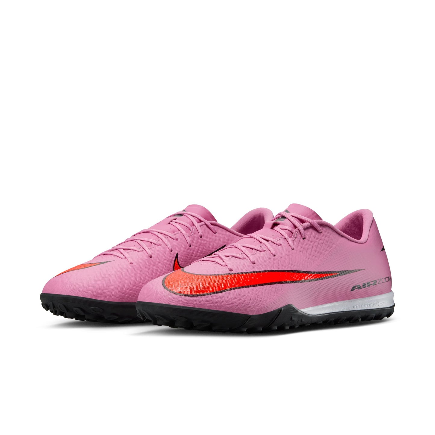 Nike Zoom Mercurial Vapor 16 Academy TF Turf Soccer Shoes- Magic Flamingo/ Black Total Crimson