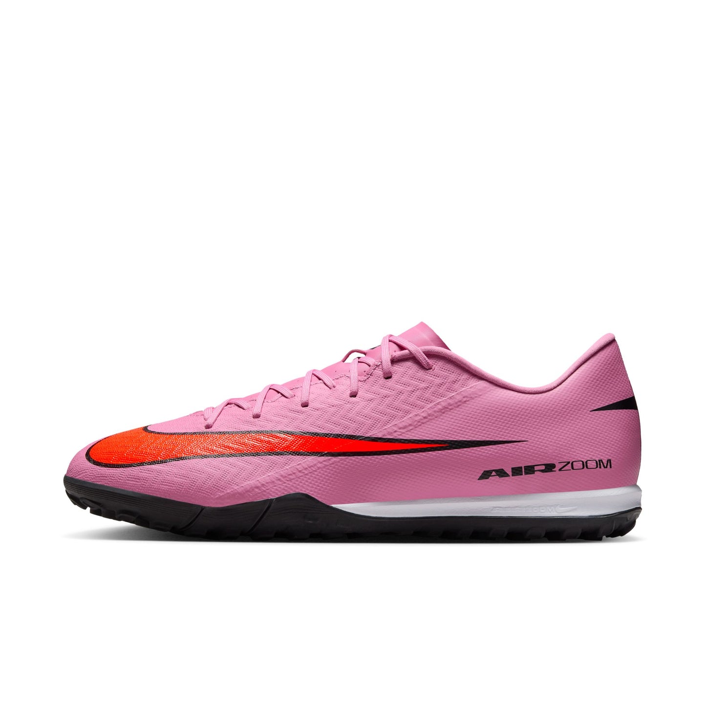 Nike Zoom Mercurial Vapor 16 Academy TF Turf Soccer Shoes- Magic Flamingo/ Black Total Crimson