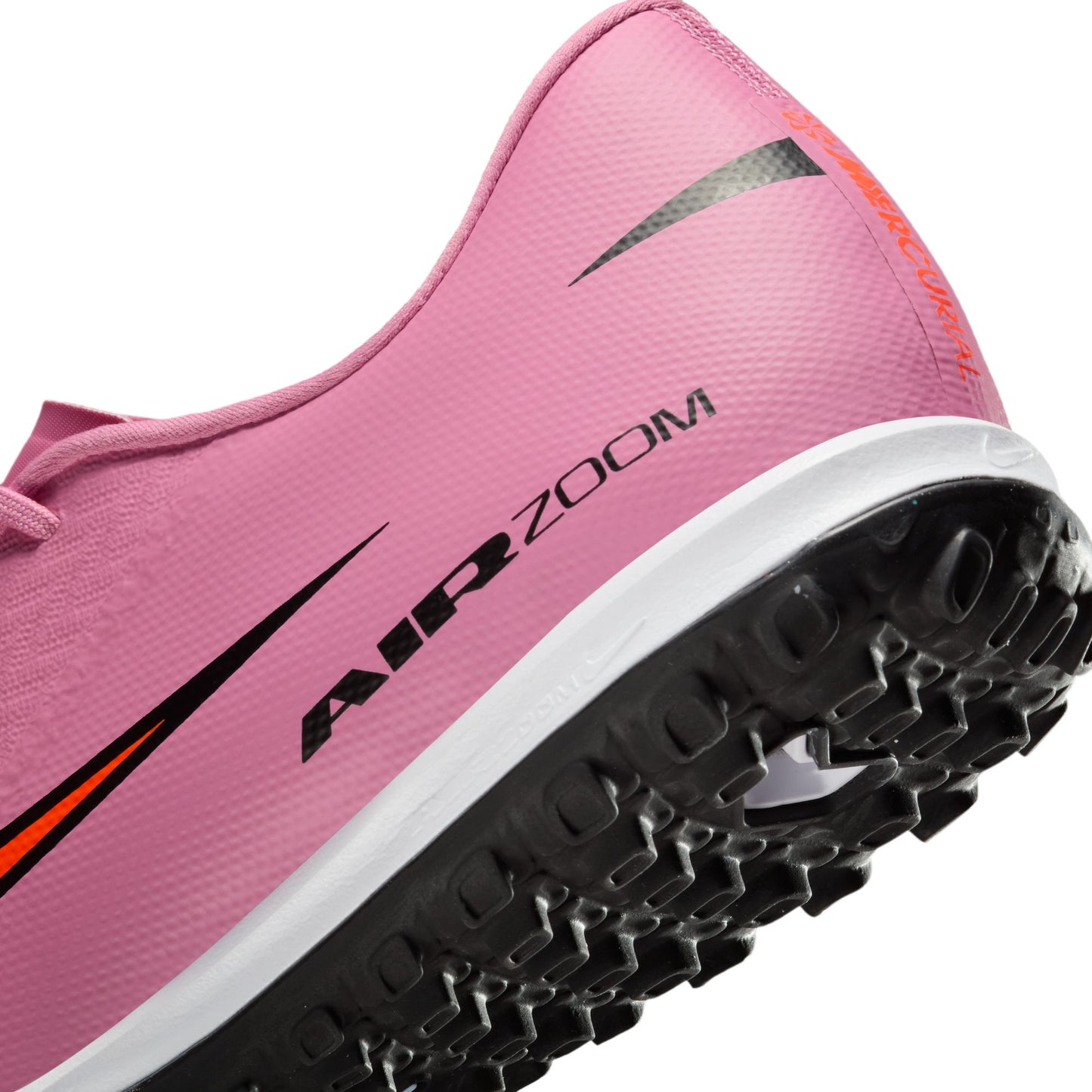 Nike Zoom Mercurial Vapor 16 Academy TF Turf Soccer Shoes- Magic Flamingo/ Black Total Crimson