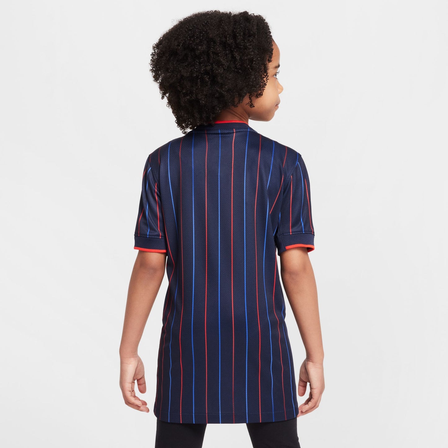 Youth Nike Replica USMNT Away Jersey 2025 - Obsidian / Challenge Red