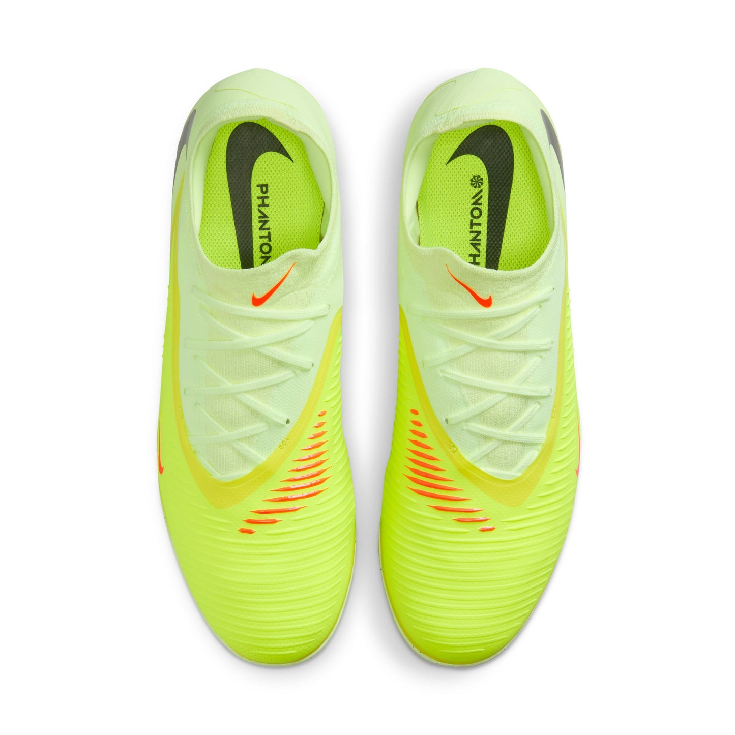Nike React Phantom 6 Pro TF Turf Soccer Shoes - Hyper Crimson/ Black LimeLight