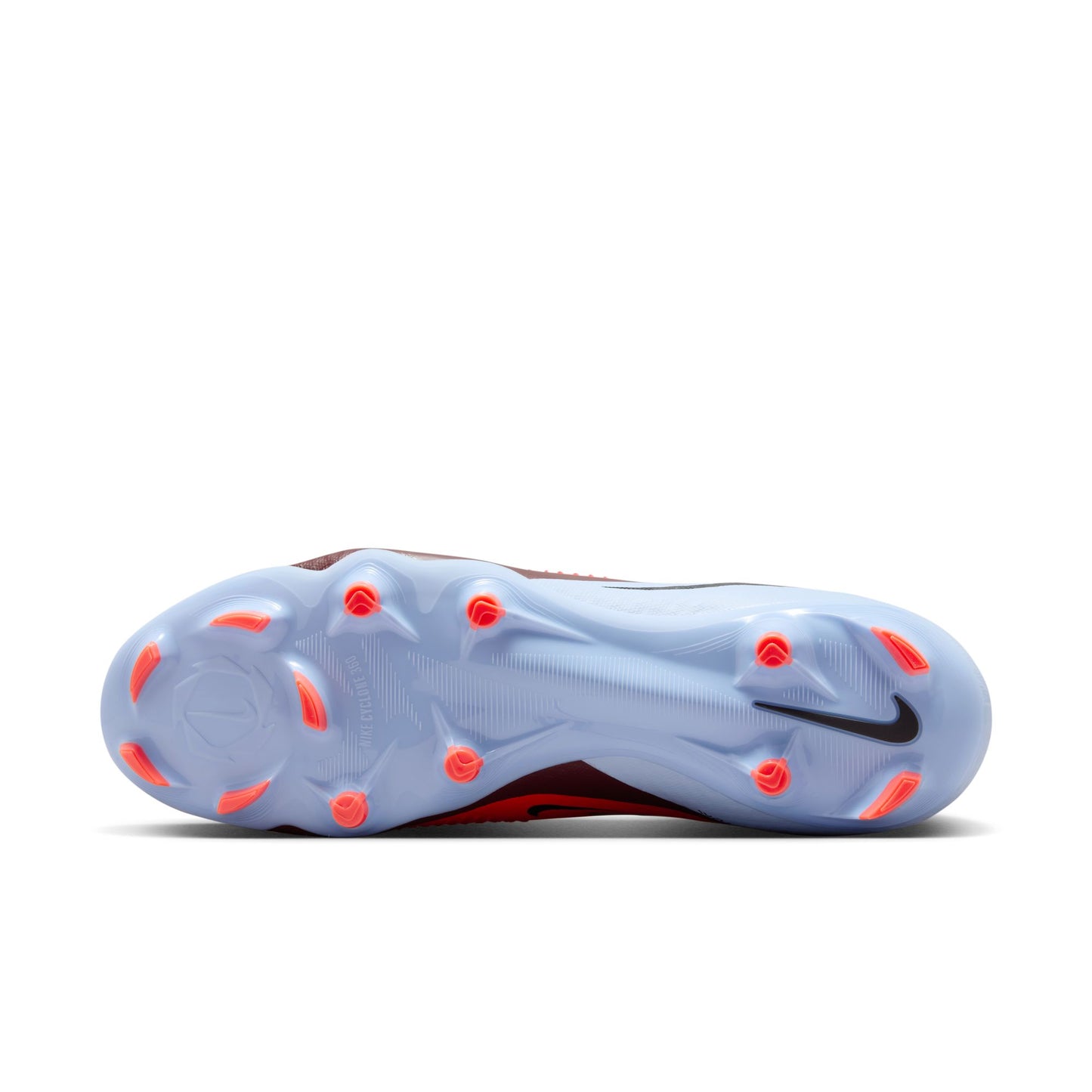 Nike Phantom 6 360 High Academy DF FG Firm Ground Soccer Cleats - Royal Tint/ Bright Crimson