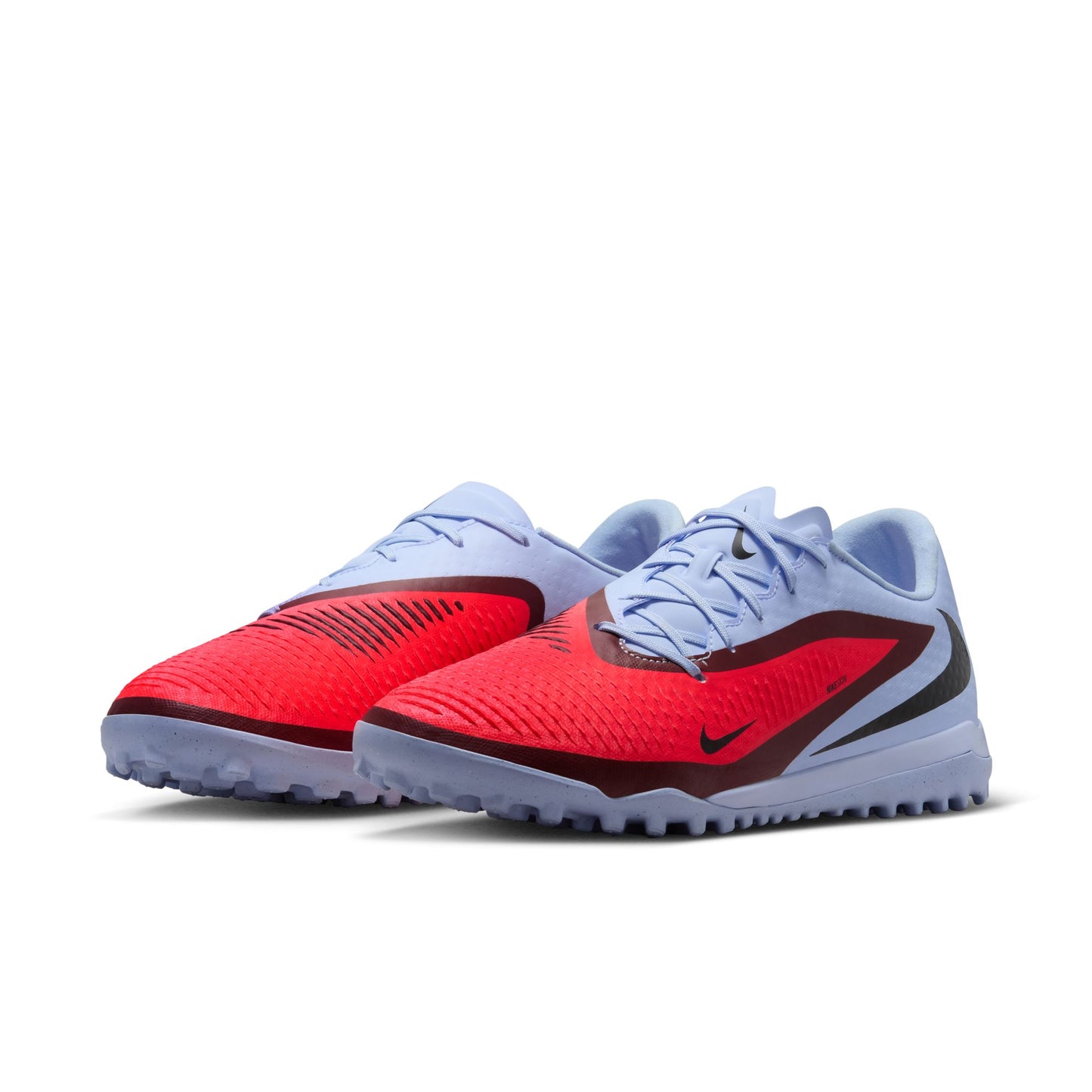 Nike Phantom 6 360 Academy TF Turf Soccer Shoes - Royal Tint/ Bright Crimson
