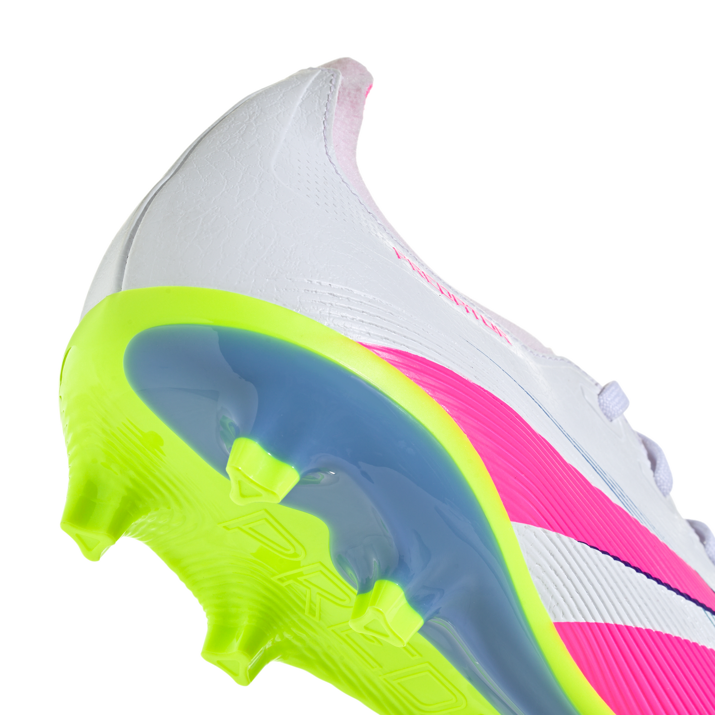 adidas Predator League FG Firm Ground Soccer Shoes - FTWhite/ LucPink/ Luclen