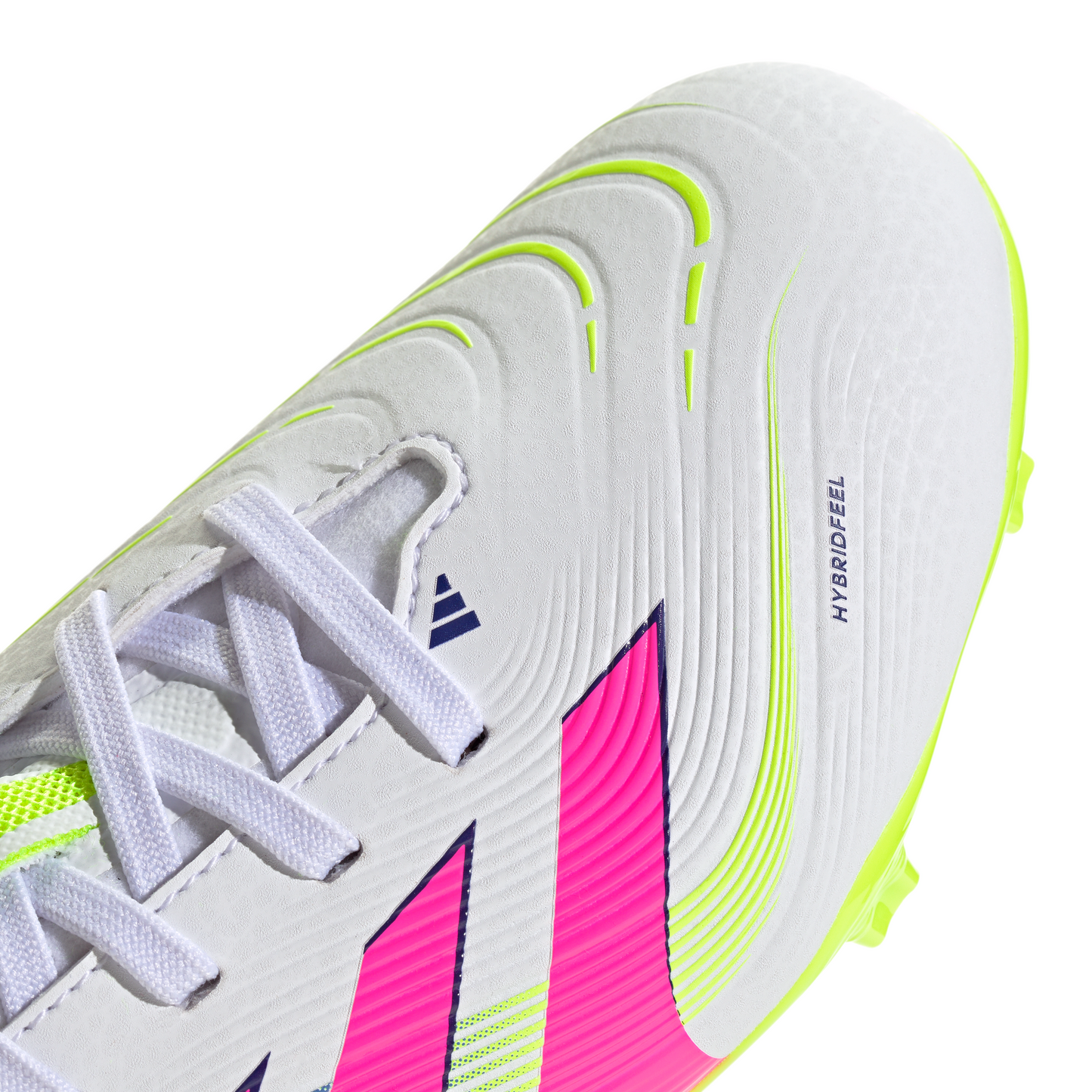 adidas Junior Predator League FG/MG Firm Ground Soccer Cleats - FTWhite/ LucPink/ Luclem