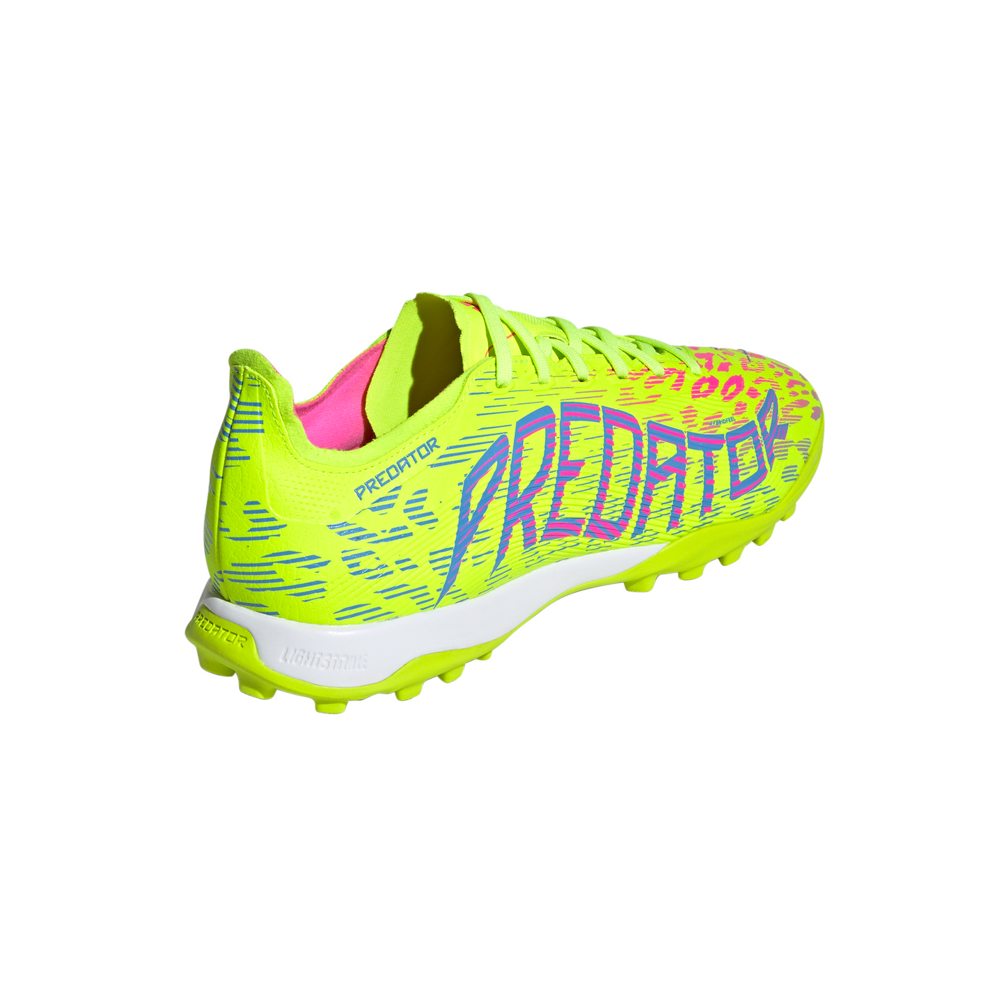 adidas Predator League TF Turf Soccer Shoes - Luclem/ Blufus/ LucPnk