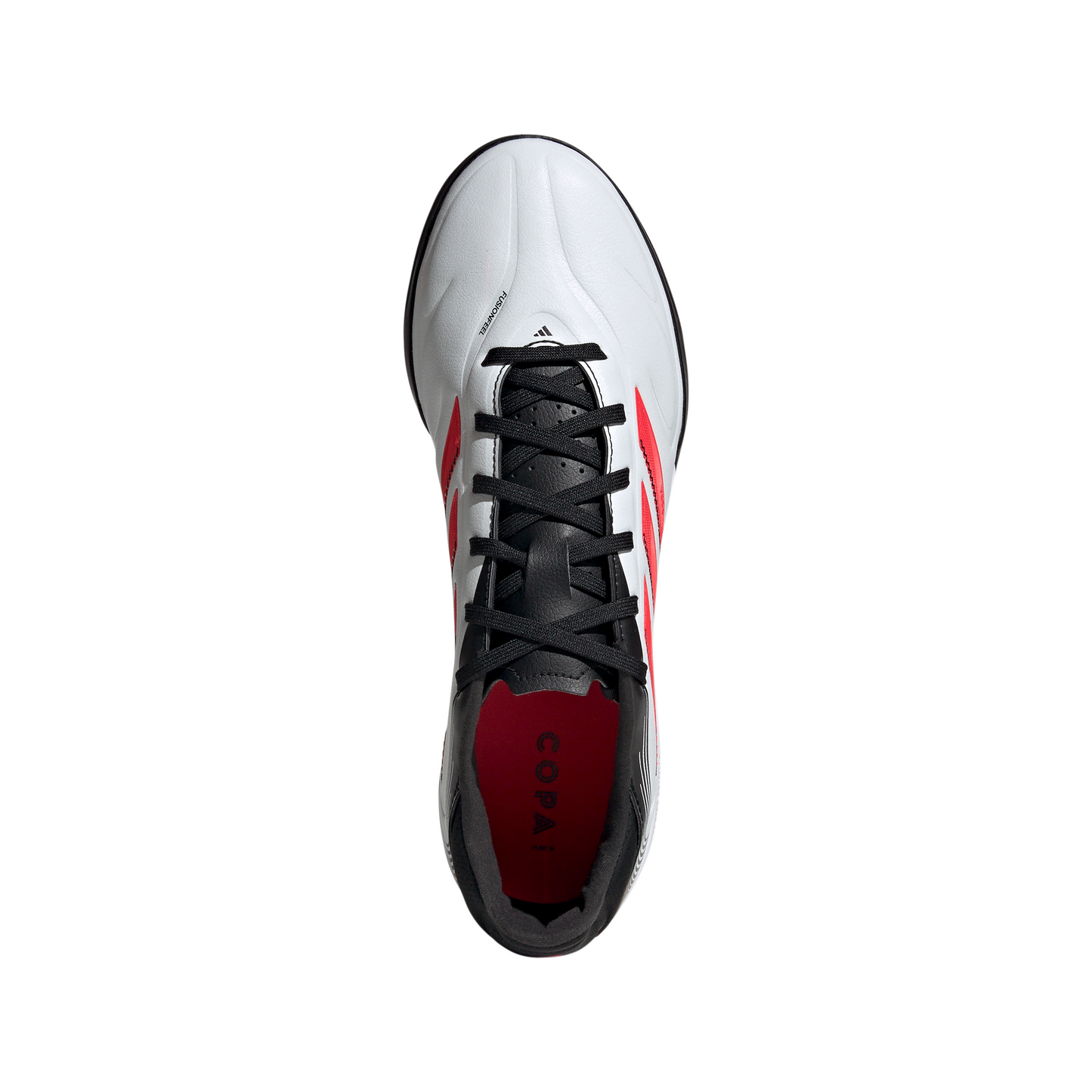 adidas Copa Pure 3 League TF Turf Soccer Shoes- ftwr white/lucid red/core black
