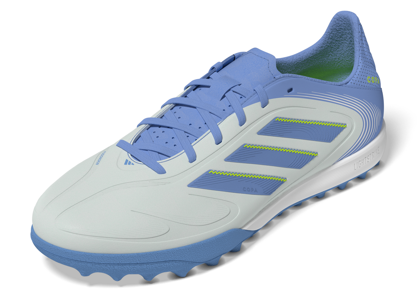 Copa Pure III League TF Turf Shoes- FTWhite/LucPink/Luclem