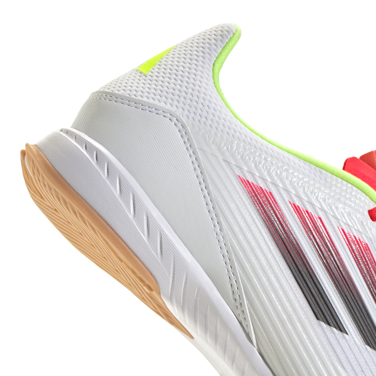 adidas F50 League IN Indoor Soccer Shoes - ftwr white/core black/solar yellow