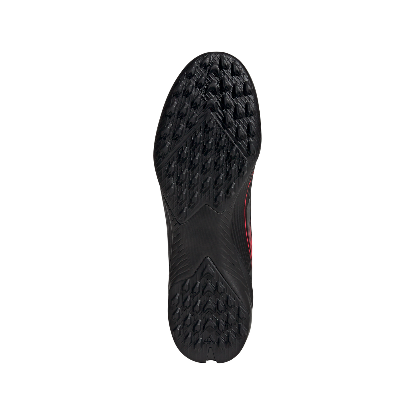 adidas F50 League TF Turf Shoes - core black/iron met/lucid red