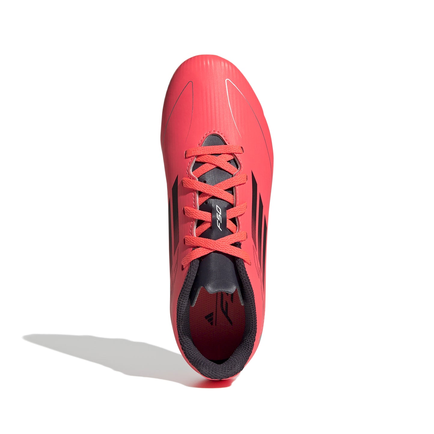 adidas F50 League Junior FG Firm Ground Soccer Shoes - Turbo/ Aurbla/ Platinm