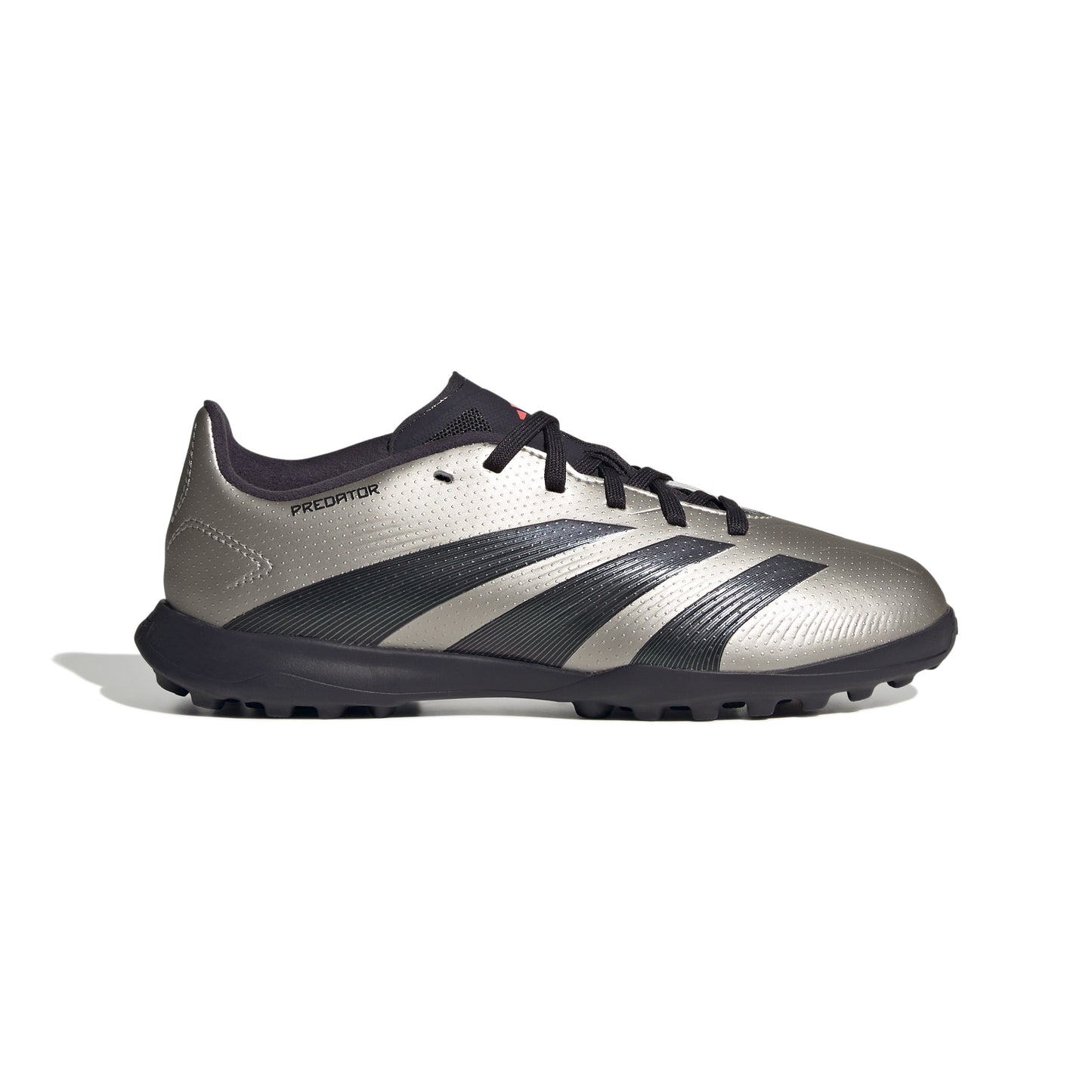 adidas Junior Predator Club TF Turf Soccer Shoes - Turbo/ Aurbla/ Platinm