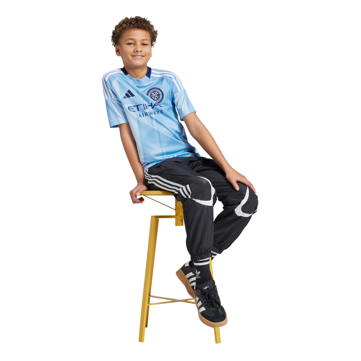 Adidas Youth New York City FC 2024/2025 Home Jersey