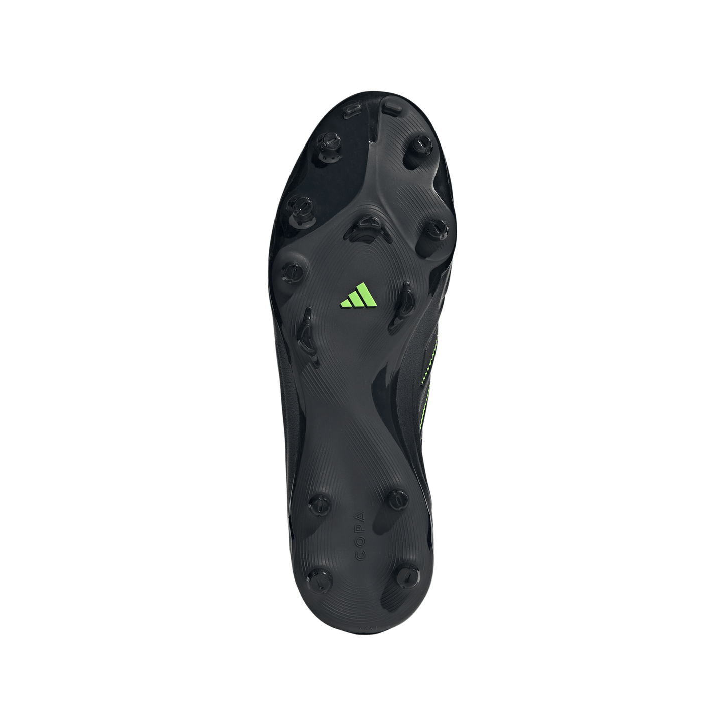 Copa Pure lll League FG Firm Ground Cleats - Core Black/Carbon/Lucid Lemon