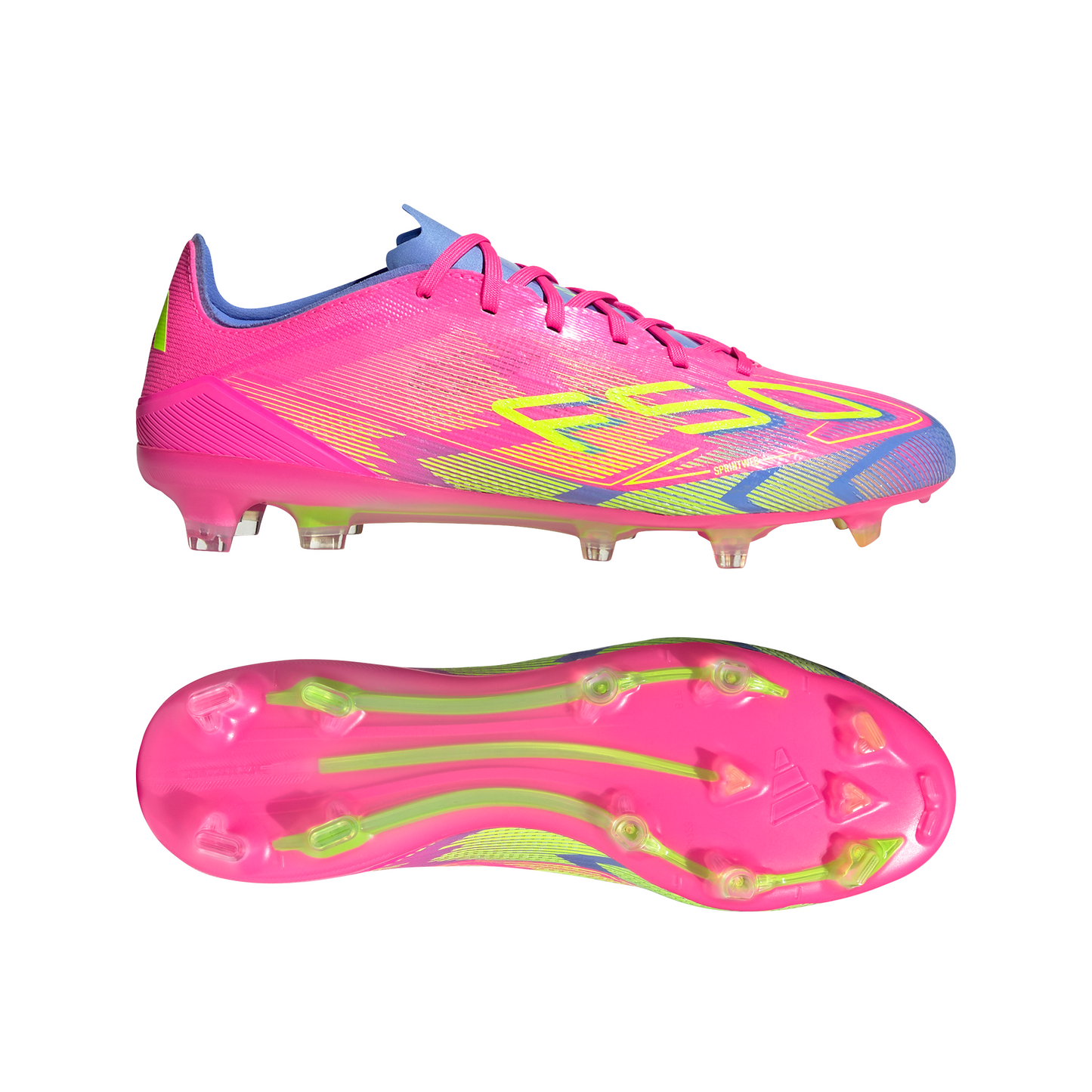 adidas F50 Pro FG Firm Ground - LucPink/ Blufus/ Luclem