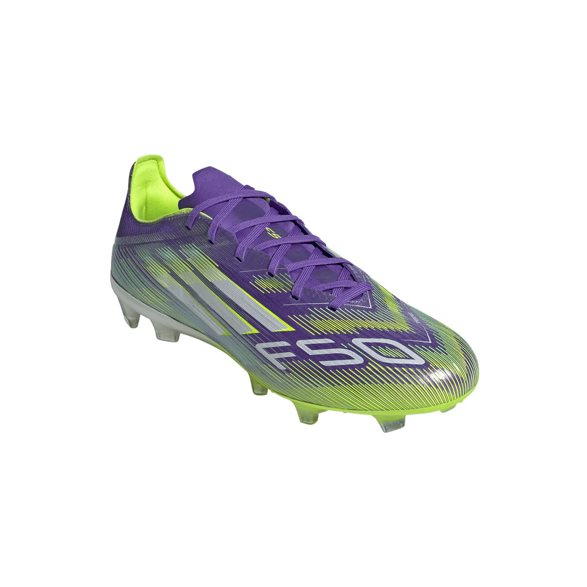 adidas F50 Pro FG Firm Ground - Ftwr Purple/ Core Black/Lucid Lemon