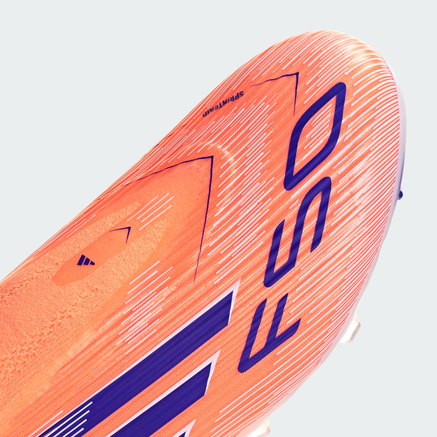 adidas F50 LL FG/MG Firm Ground/Multi Ground Soccer Cleats - Beam Orange / Lucid Blue/ Ftwr White