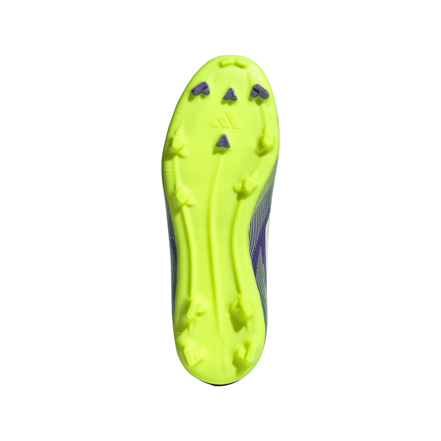 adidas Junior F50 League FG Firm Ground Soccer Cleats - Purrus/ FTWhite/ Luclem