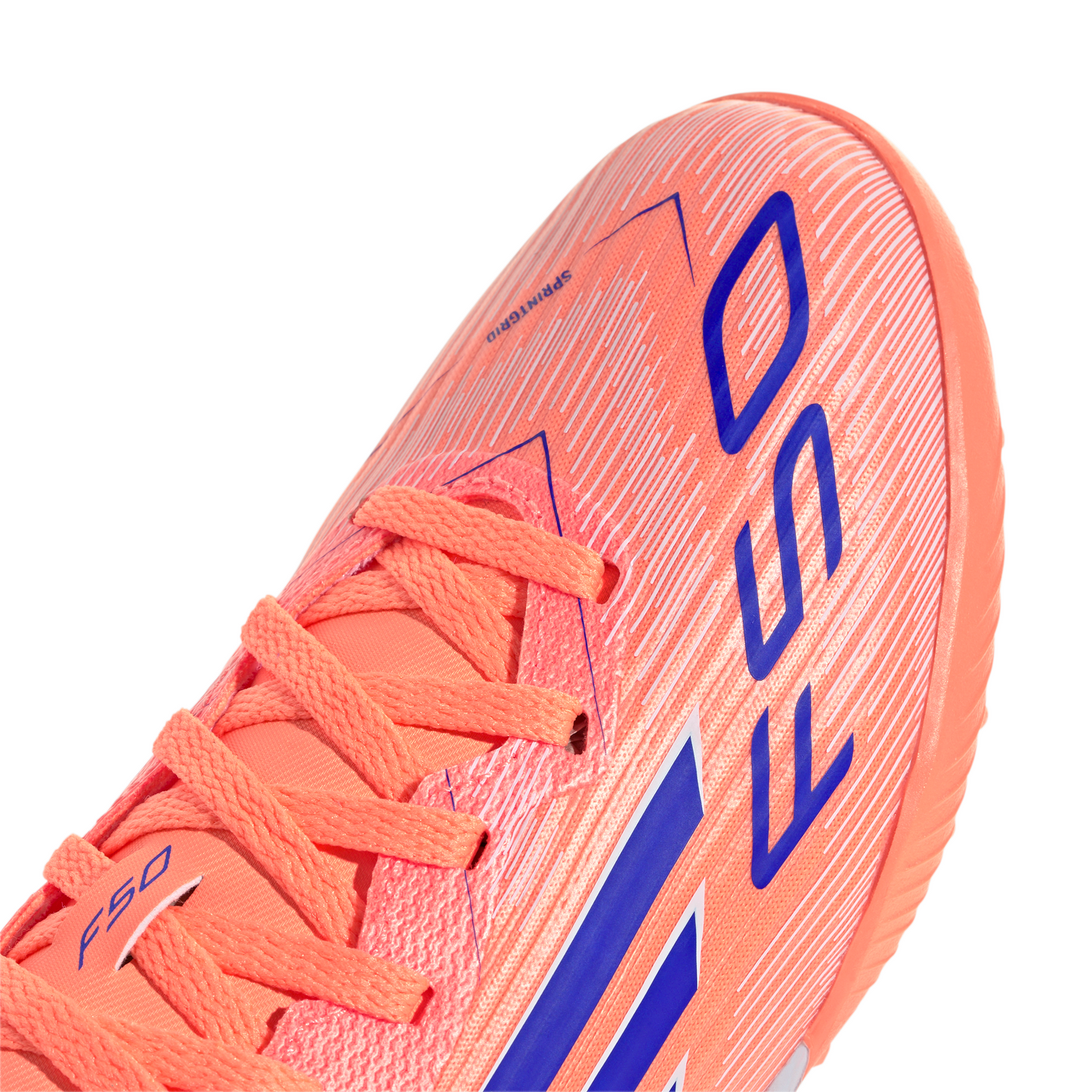 adidas Junior F50 League TF Turf - Beam Orange/ Lucid Blue/ FTWhite