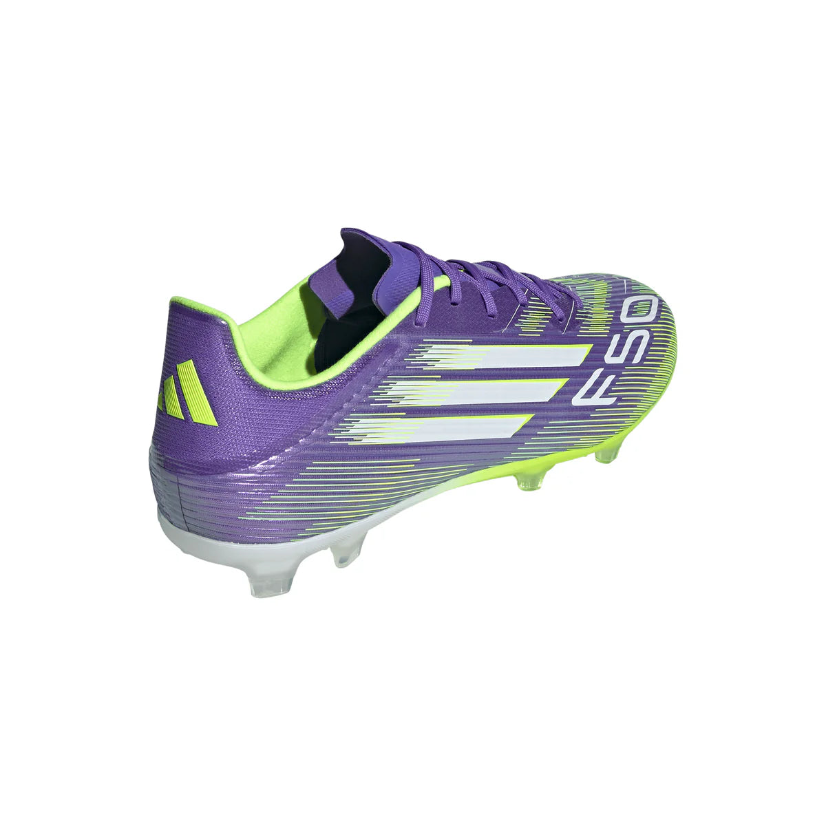 adidas F50 League FG Firm Ground - Ftwr Purple/ Core Black/Lucid Lemon