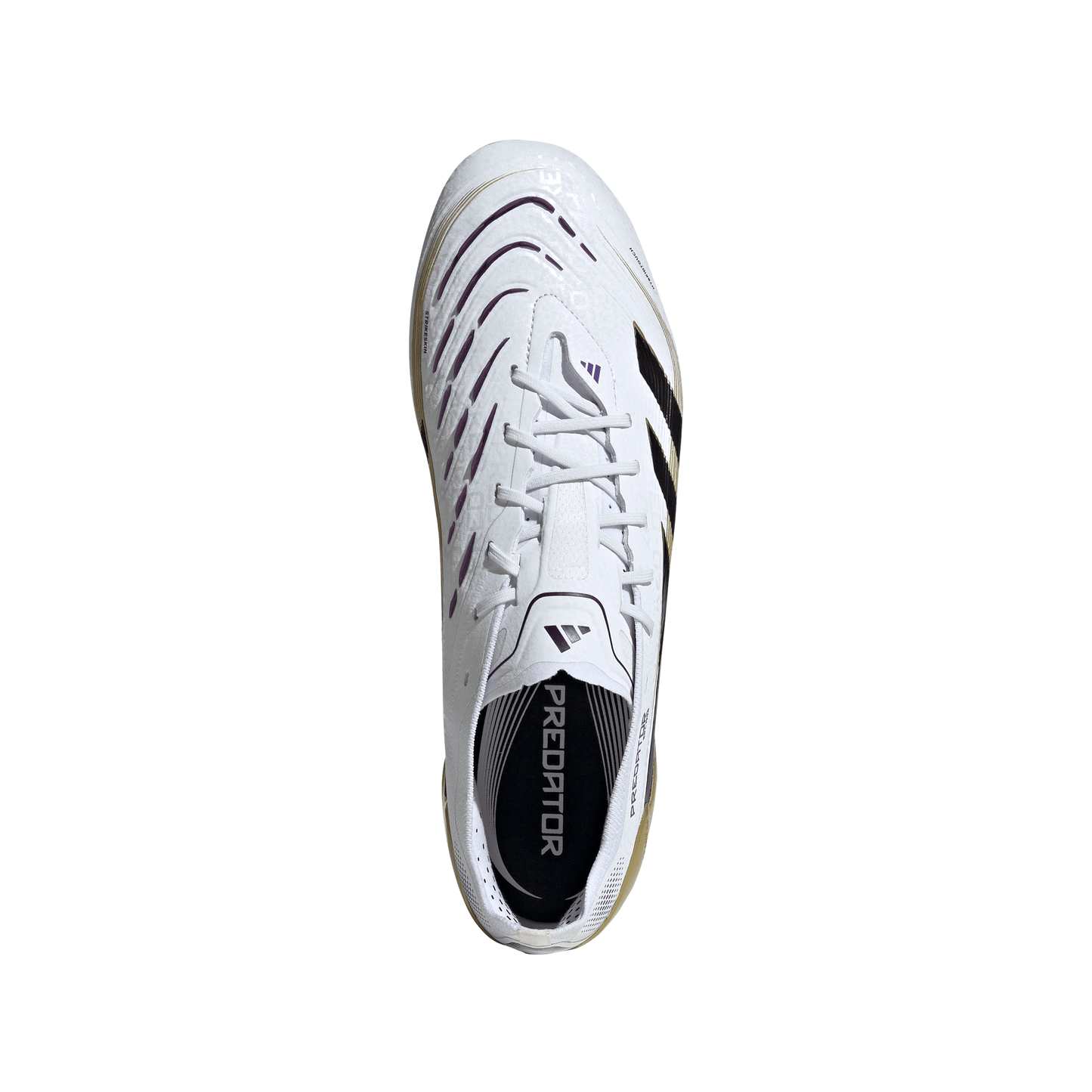 adidas Predator Elite FG Firm Ground Soccer Cleat - FTWhite/ CBlack/ Goldmt