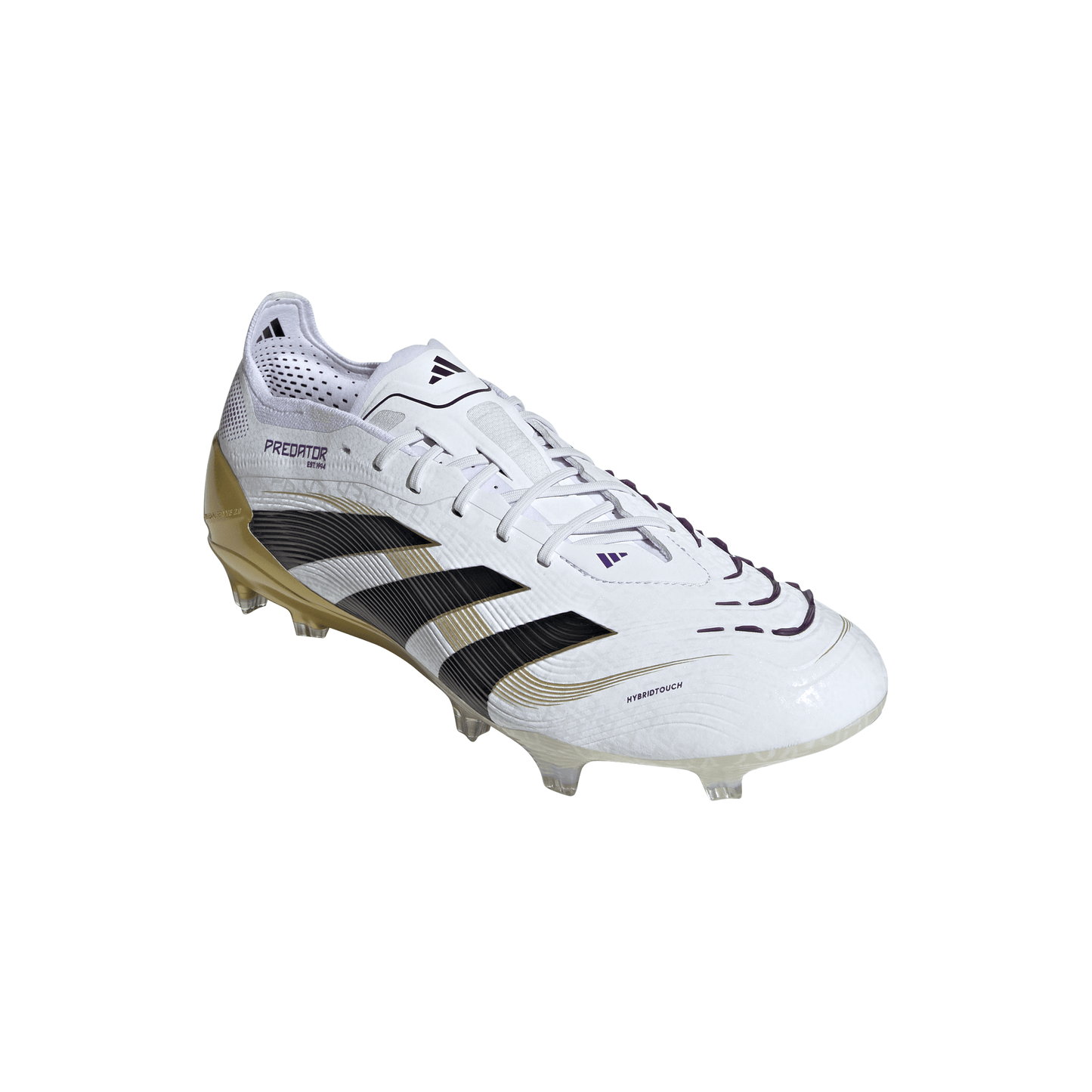 adidas Predator Elite FG Firm Ground Soccer Cleat - FTWhite/ CBlack/ Goldmt
