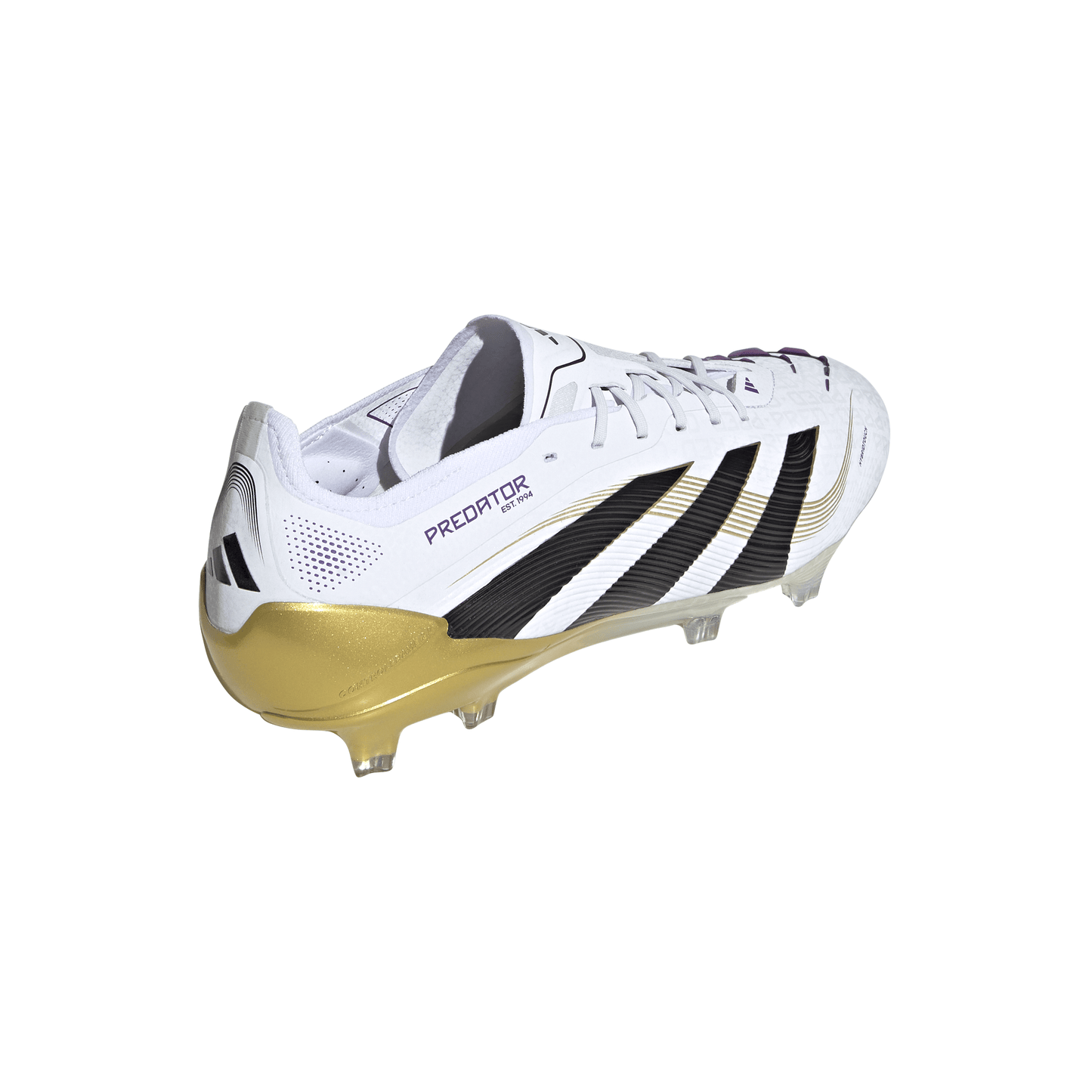adidas Predator Elite FG Firm Ground Soccer Cleat - FTWhite/ CBlack/ Goldmt