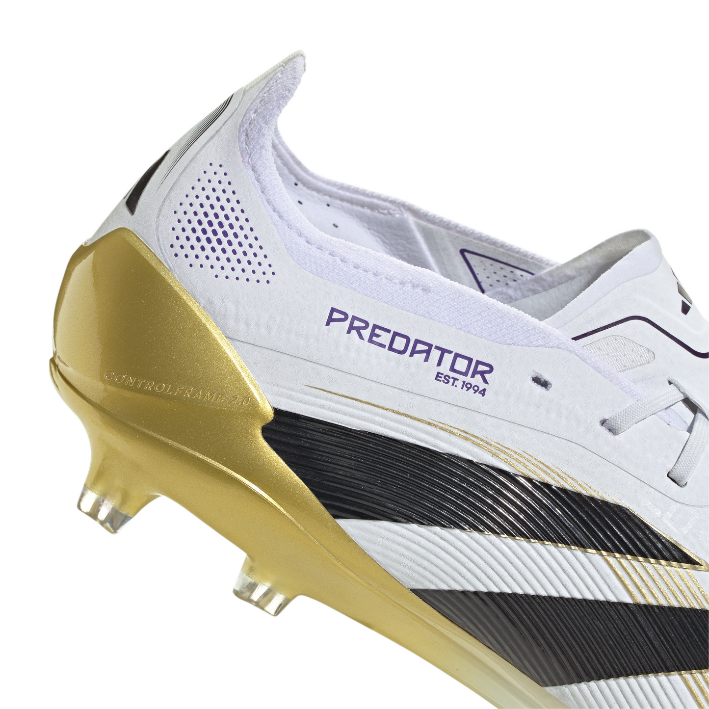 adidas Predator Elite FG Firm Ground Soccer Cleat - FTWhite/ CBlack/ Goldmt