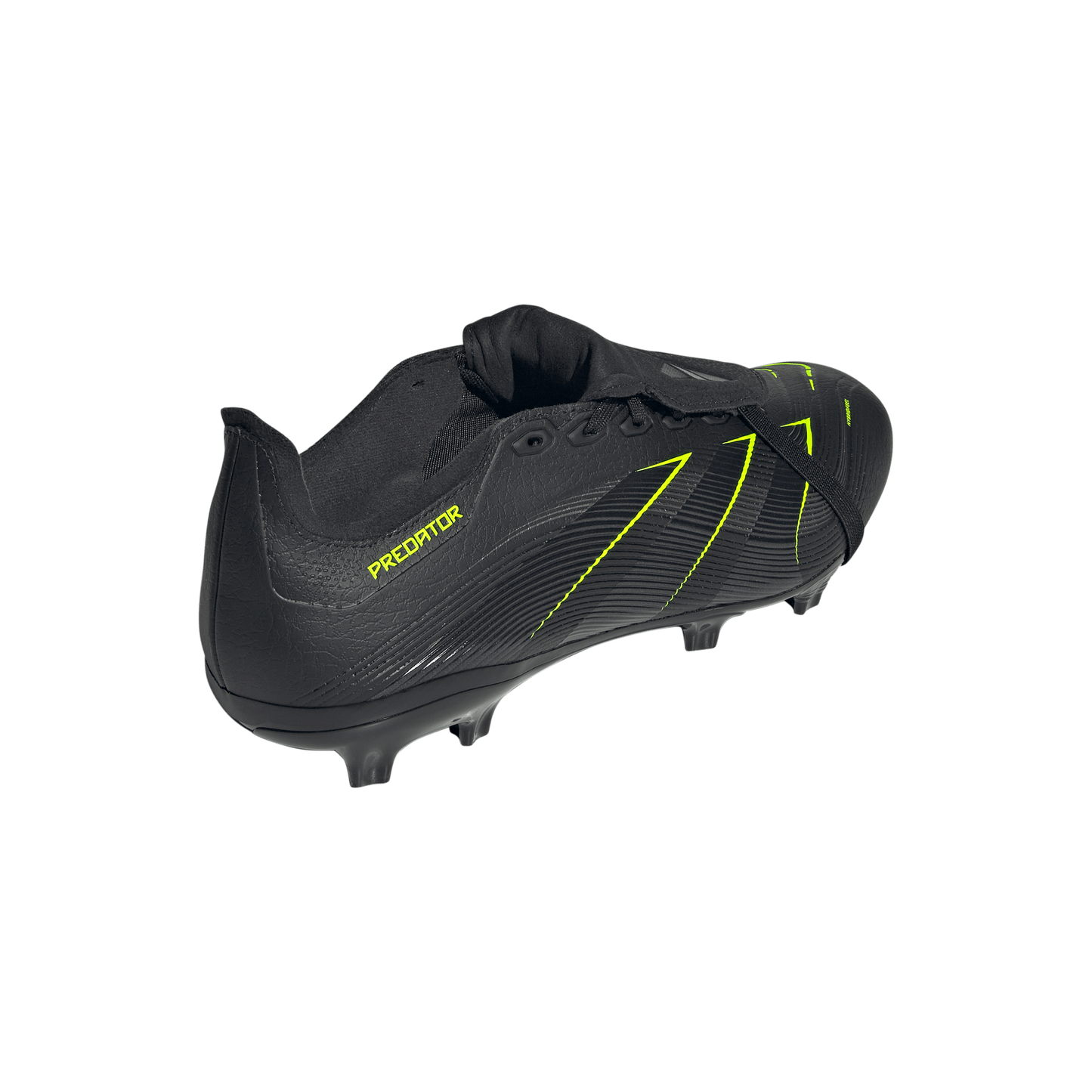 adidas Predator League FT FG Firm Ground -Core Black/Carbon/Lucid Lemon