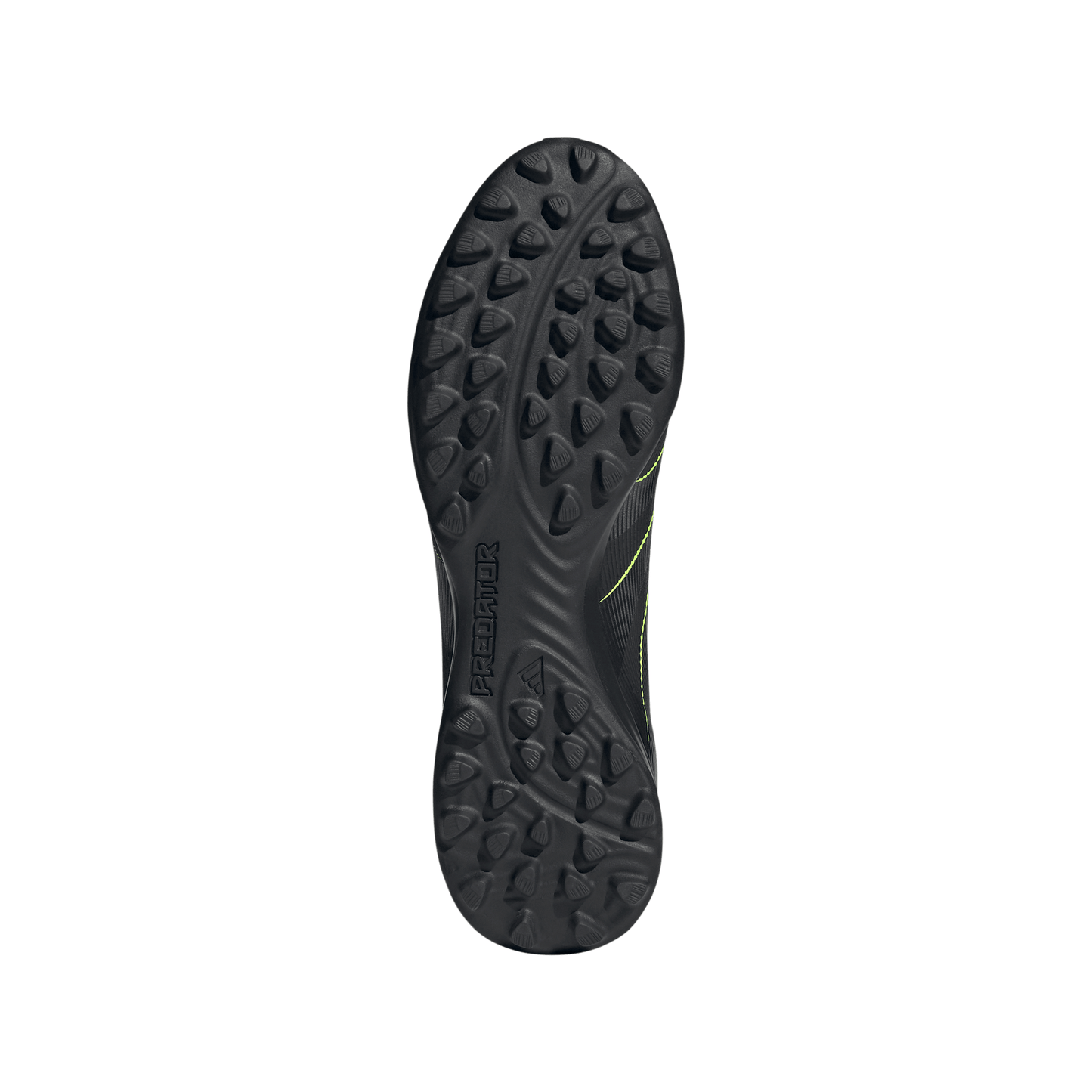 adidas Predator League TF Soccer Shoes -Core Black/Carbon/Lucid Lemon