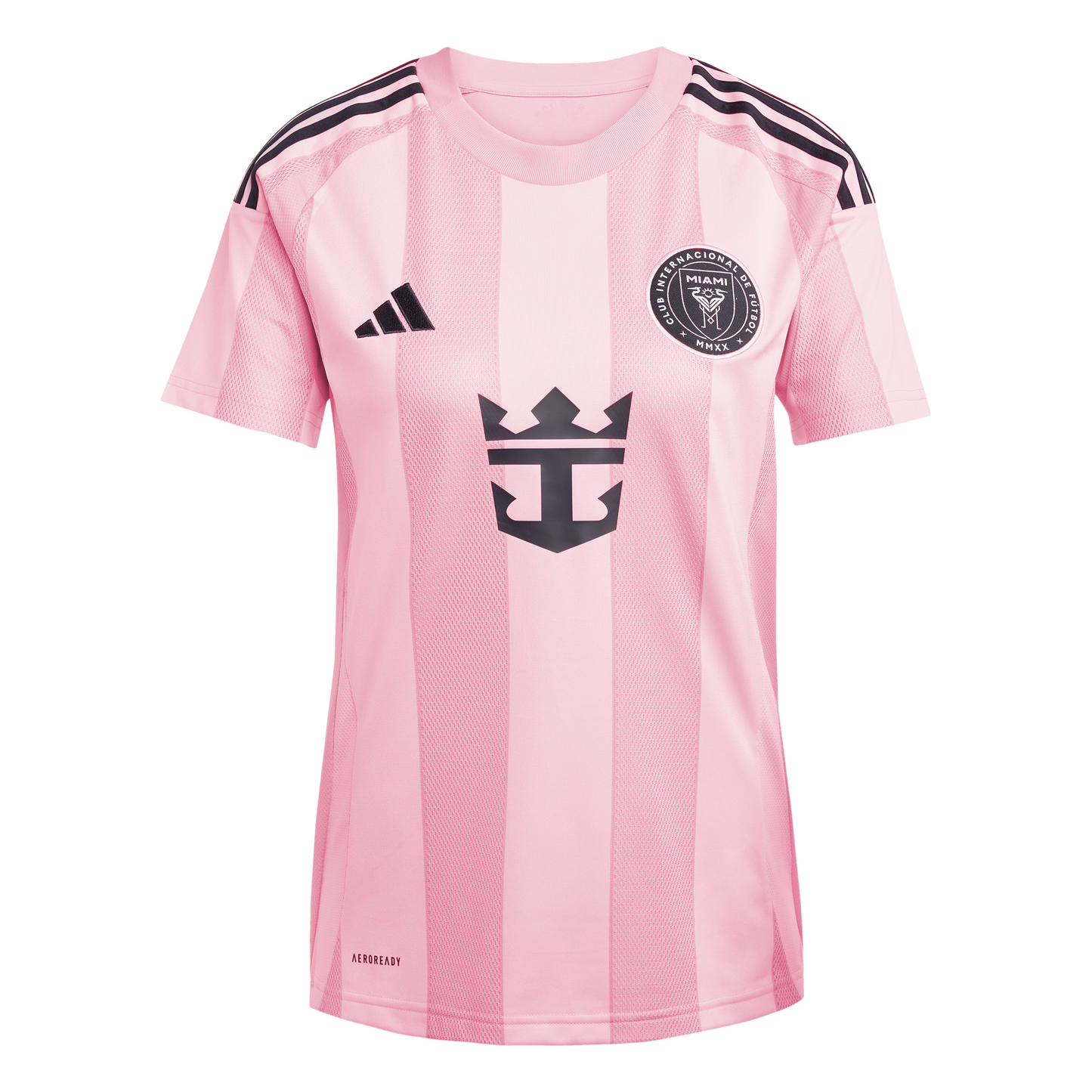 Women's Replica adidas Inter Miami Home Jersey with Messi 2025-2026