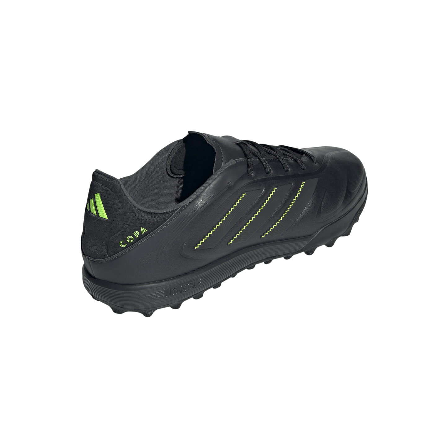 Copa Pure lll League TF Turf Soccer Shoes - Core Black/Carbon/Lucid Lemon